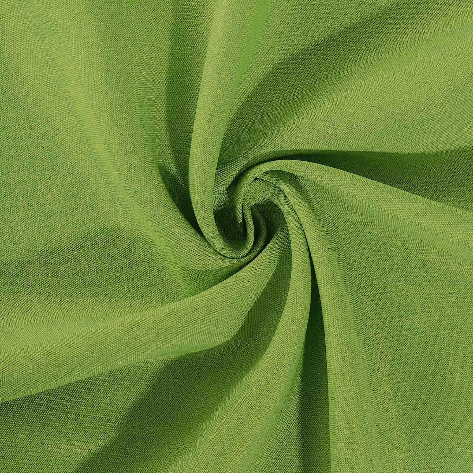 Polyester 90x156 Rectangle Tablecloth Apple Green - Seamless Wrinkle-Resistant Table Cover