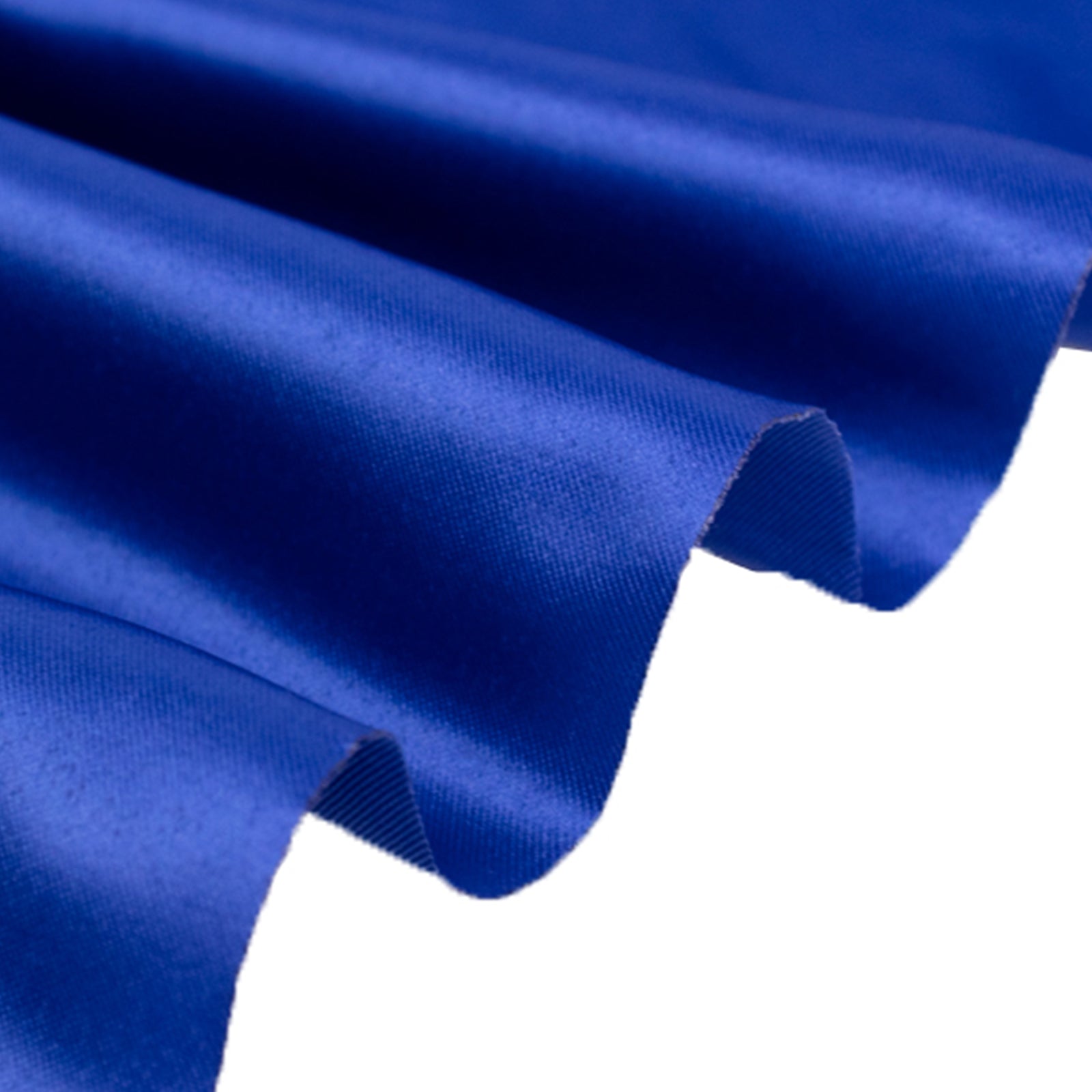 54x10 Yards Royal Blue Lamour Satin Fabric Bolt, Heavy Matte Satin Fabric By The Yard