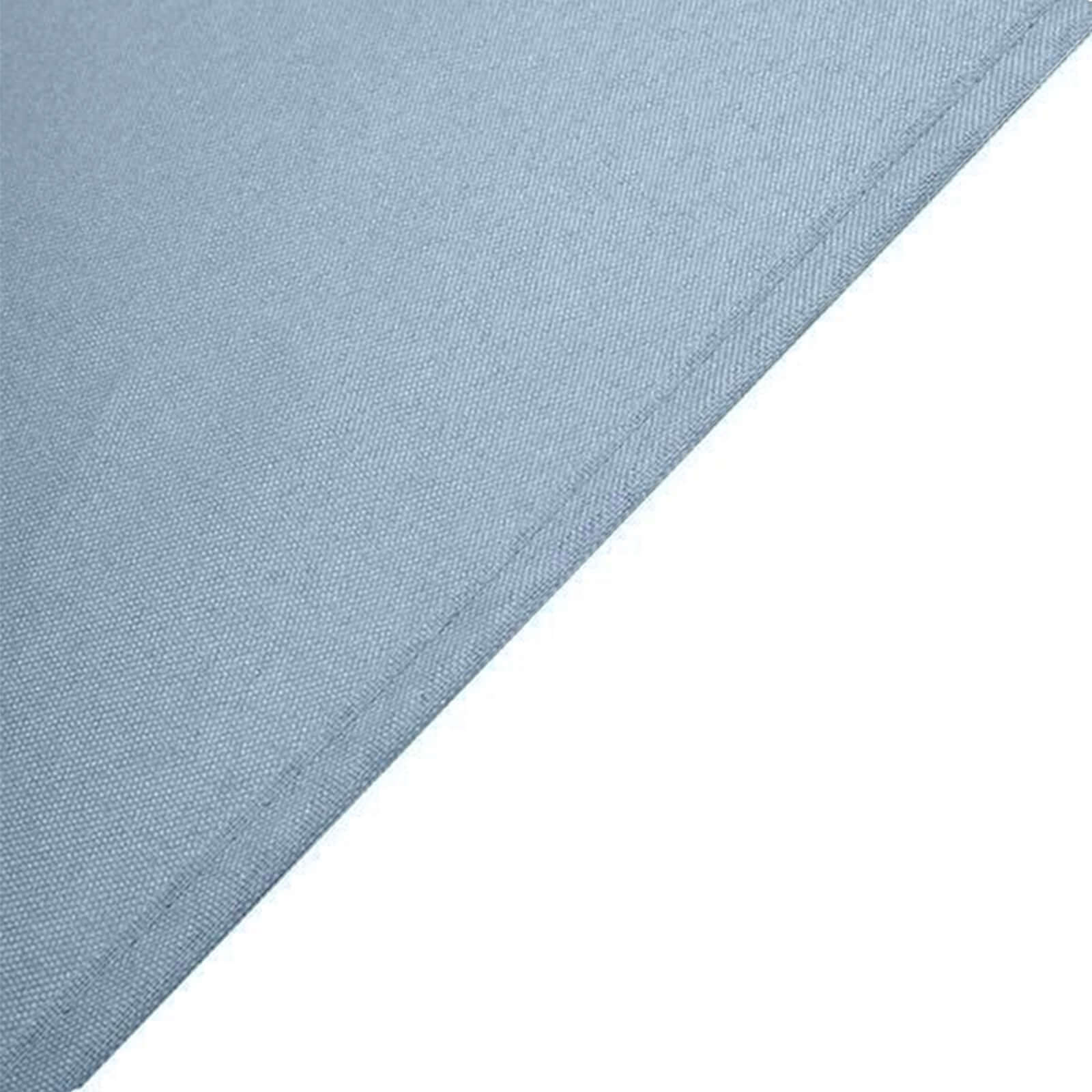 Polyester 90 Round Tablecloth Dusty Blue - Stain & Wrinkle-Resistant Table Cover