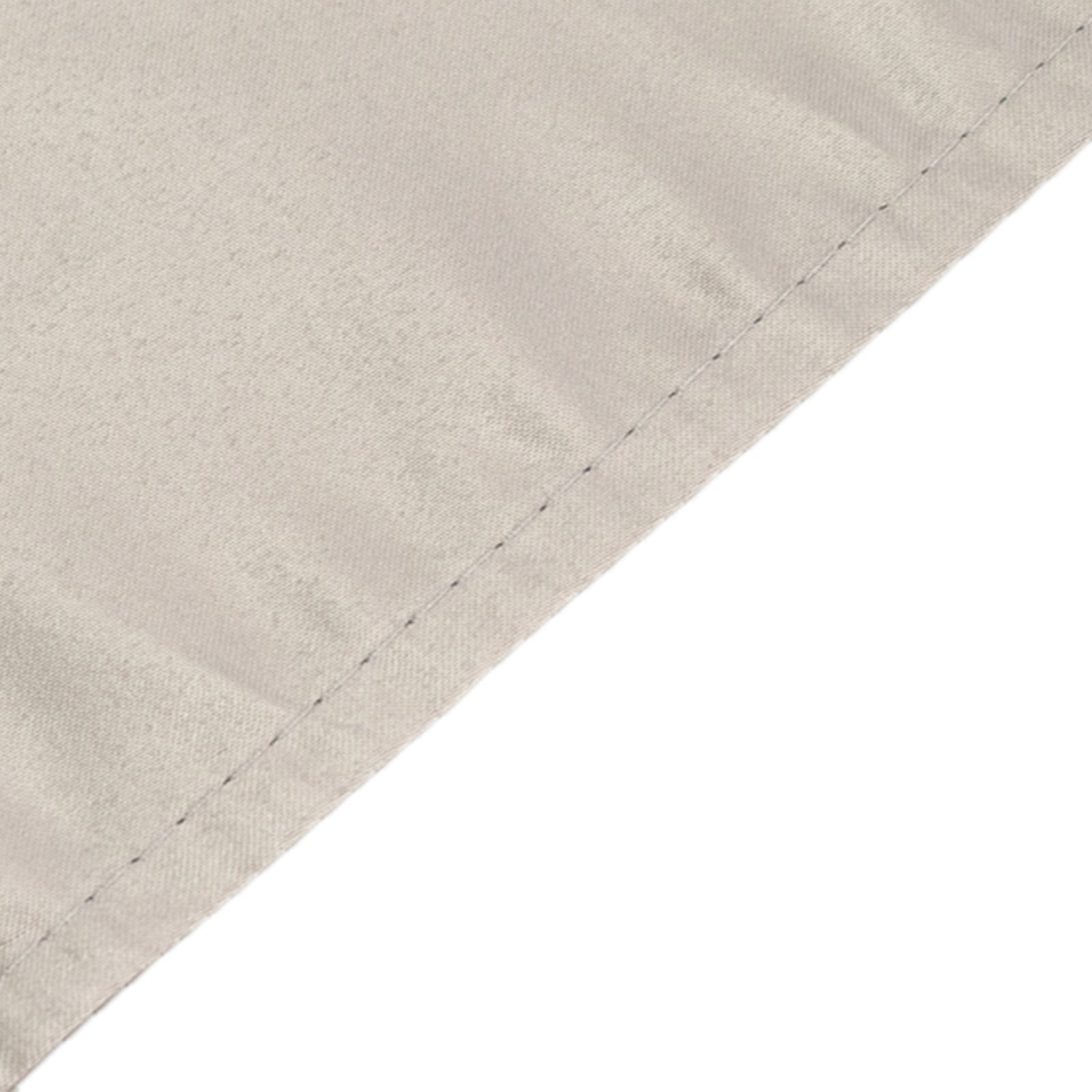 Lamour Satin 60x102 Rectangle Tablecloth Silver - Durable & Silky Soft Feel Table Cover