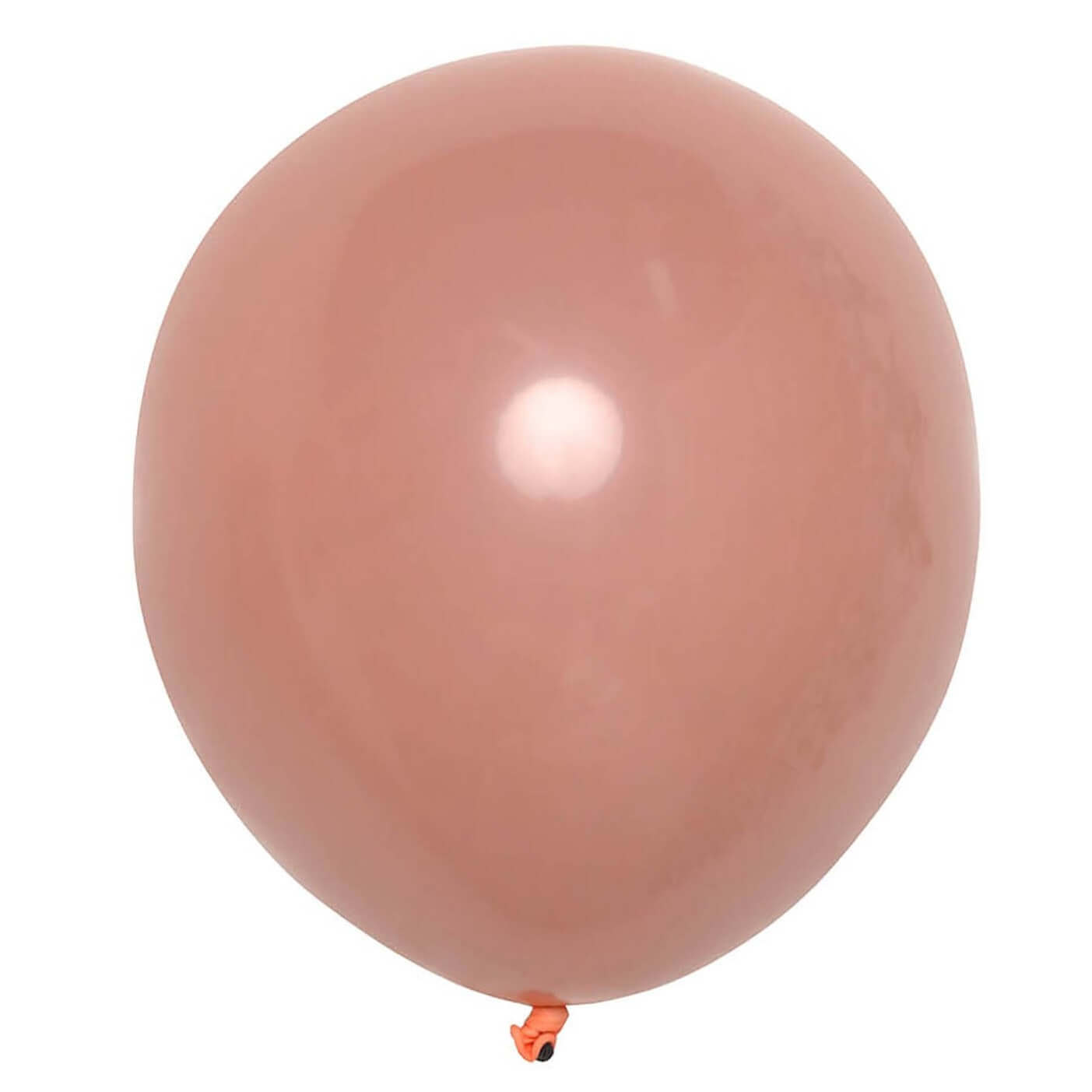 25 Pack 10 Matte Dusty Rose Double Stuffed Prepacked Latex Balloons