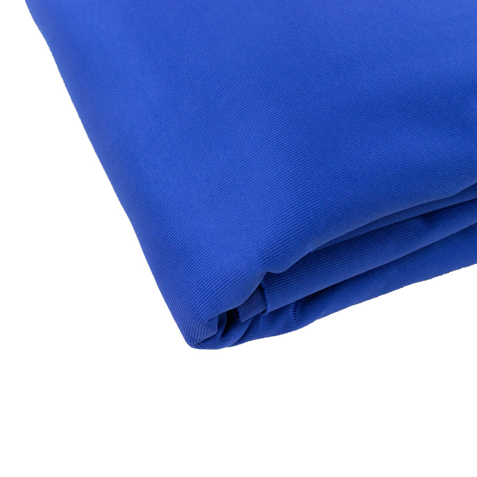 Premium Royal Blue Scuba Polyester Fabric Roll, Wrinkle Free DIY Craft Fabric Bolt- 60x10 Yards