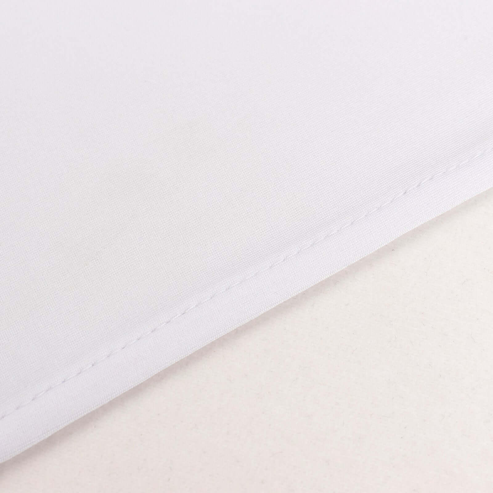 White Spandex 4-Way Stretch Fabric Roll, DIY Craft Fabric Bolt- 60x10 Yards