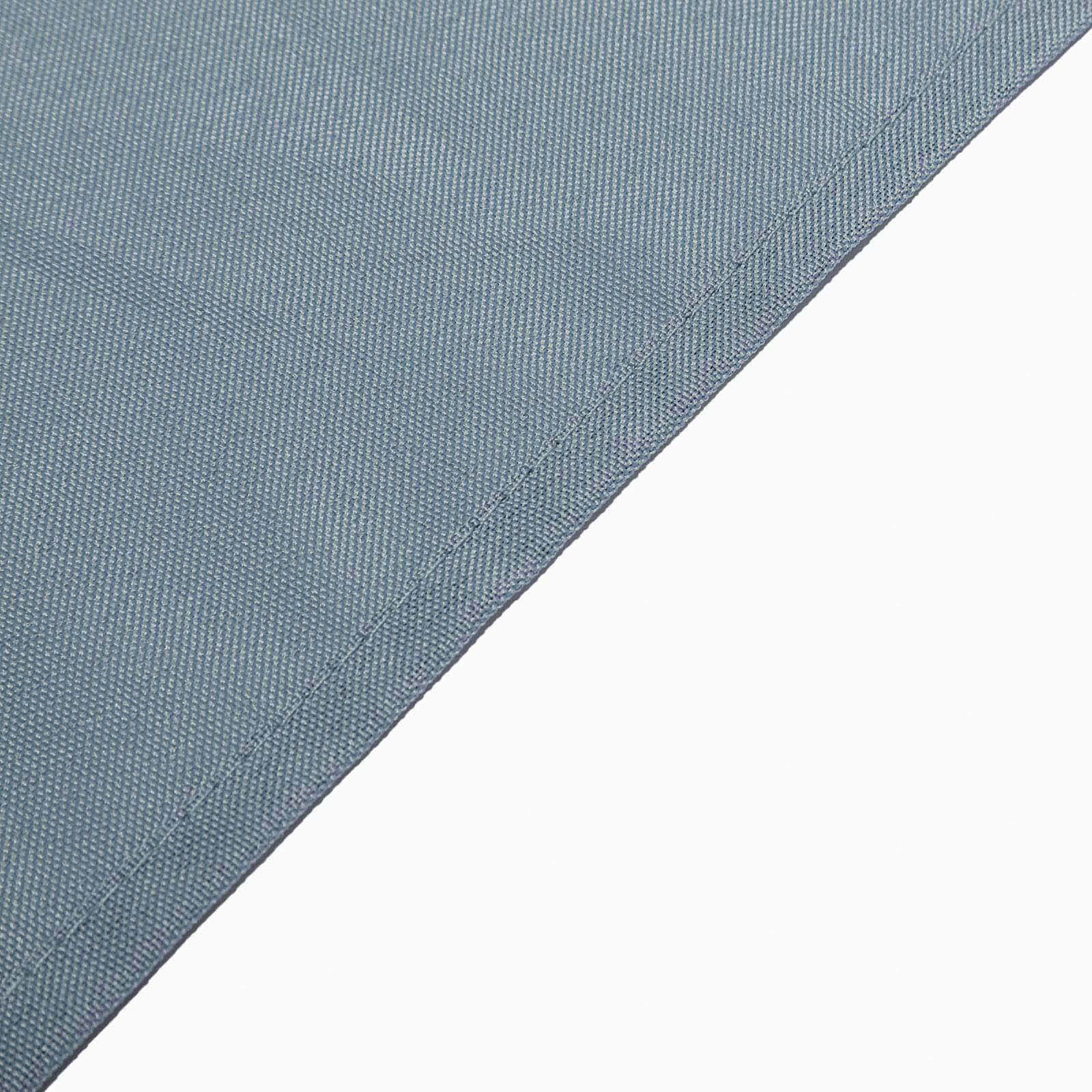 Polyester 54x54 Table Overlay Square Tablecloth Dusty Blue - Wrinkle-Resistant & Durable Table Cover