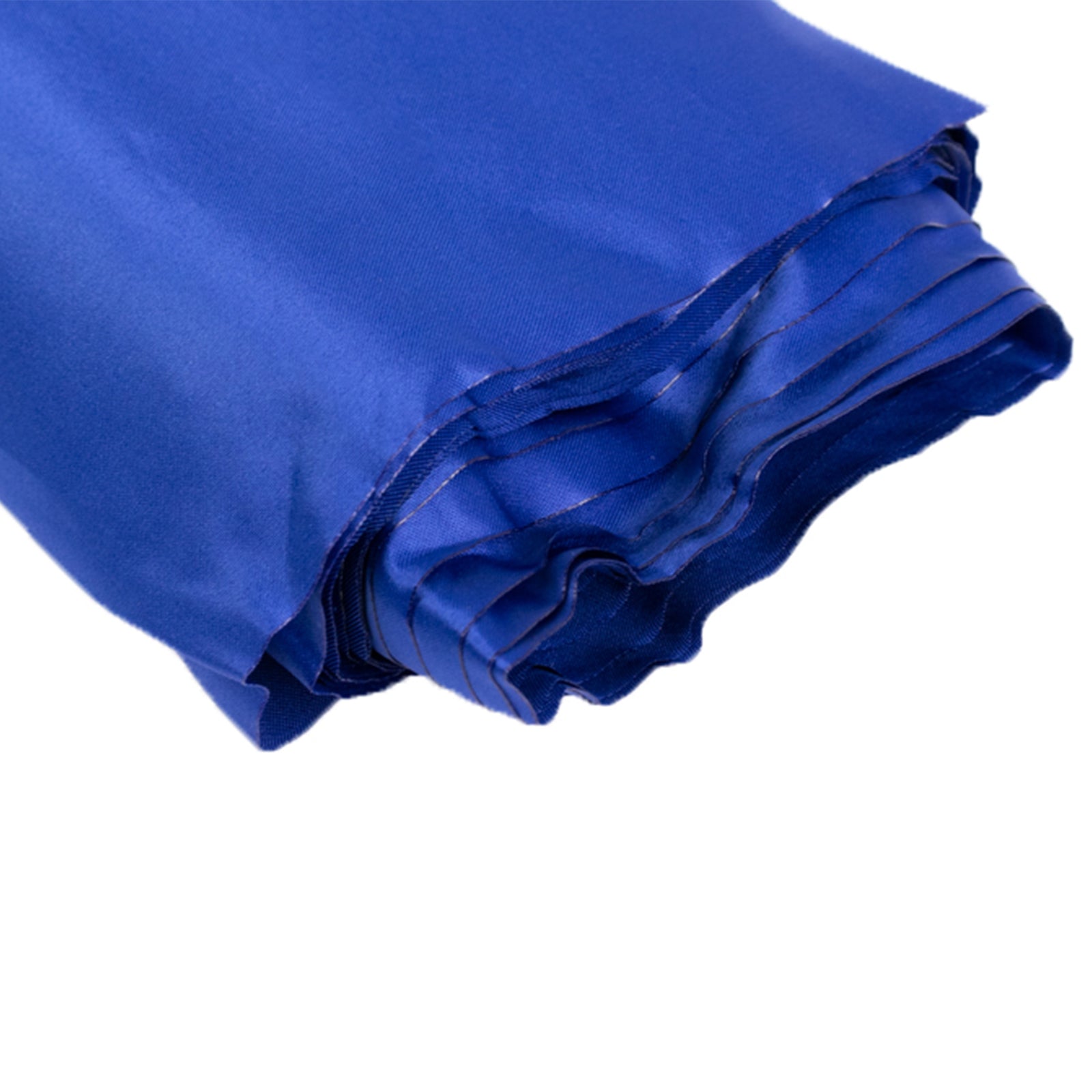 54x10 Yards Royal Blue Lamour Satin Fabric Bolt, Heavy Matte Satin Fabric By The Yard