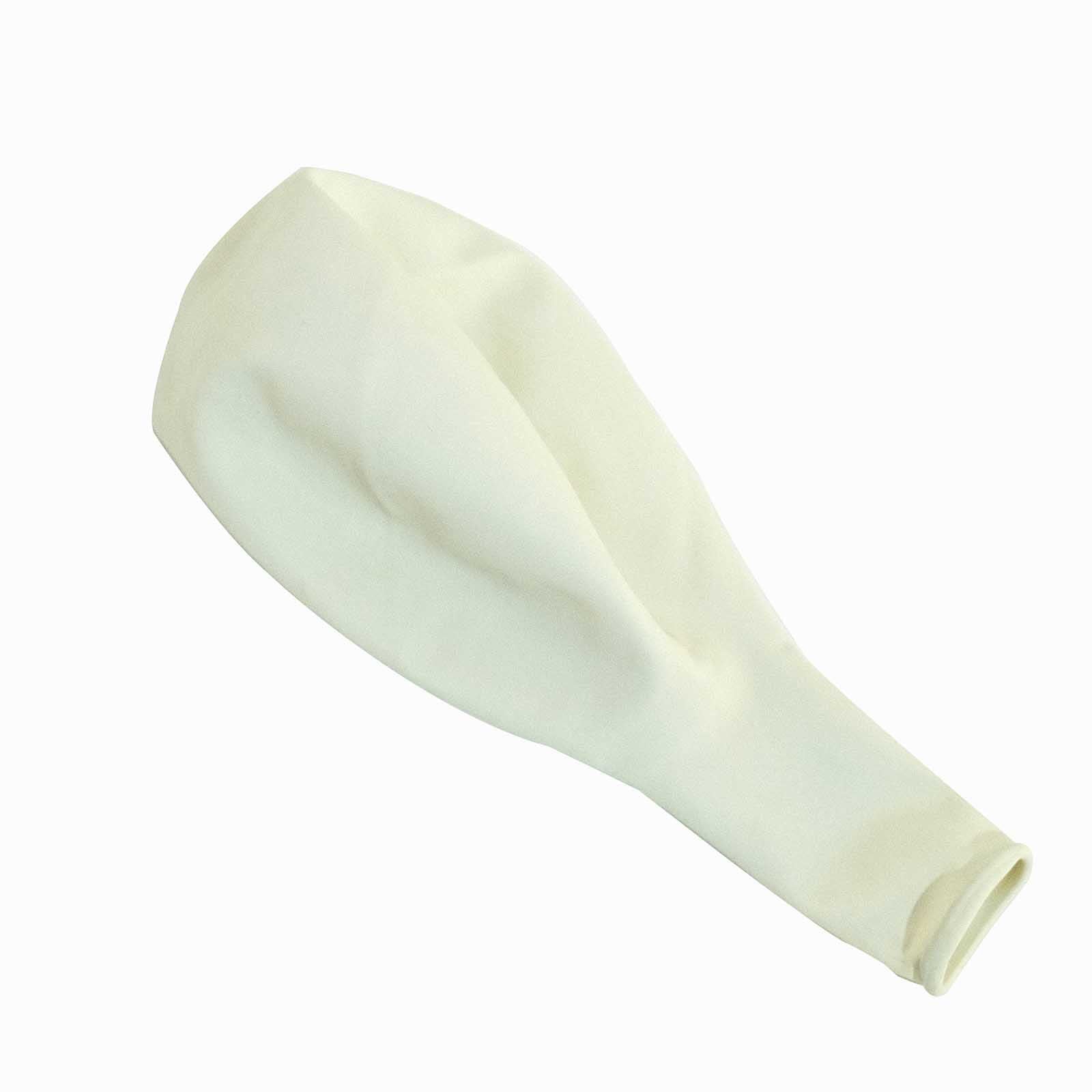 10 Pack 18 Matte Pastel White Helium or Air Latex Party Balloons