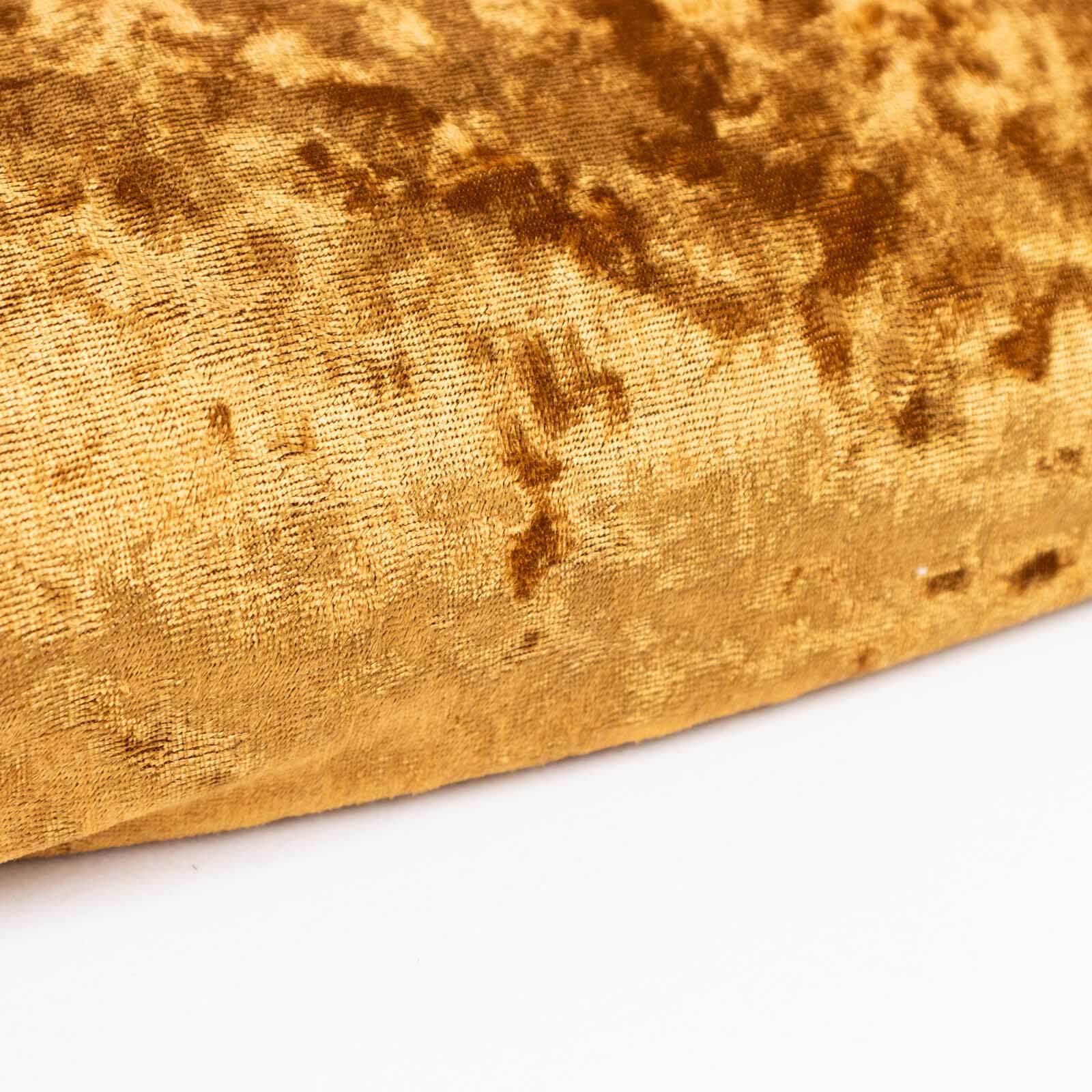 65x5 Yards Gold Crushed Velvet Fabric Bolt, DIY Craft Fabric Roll