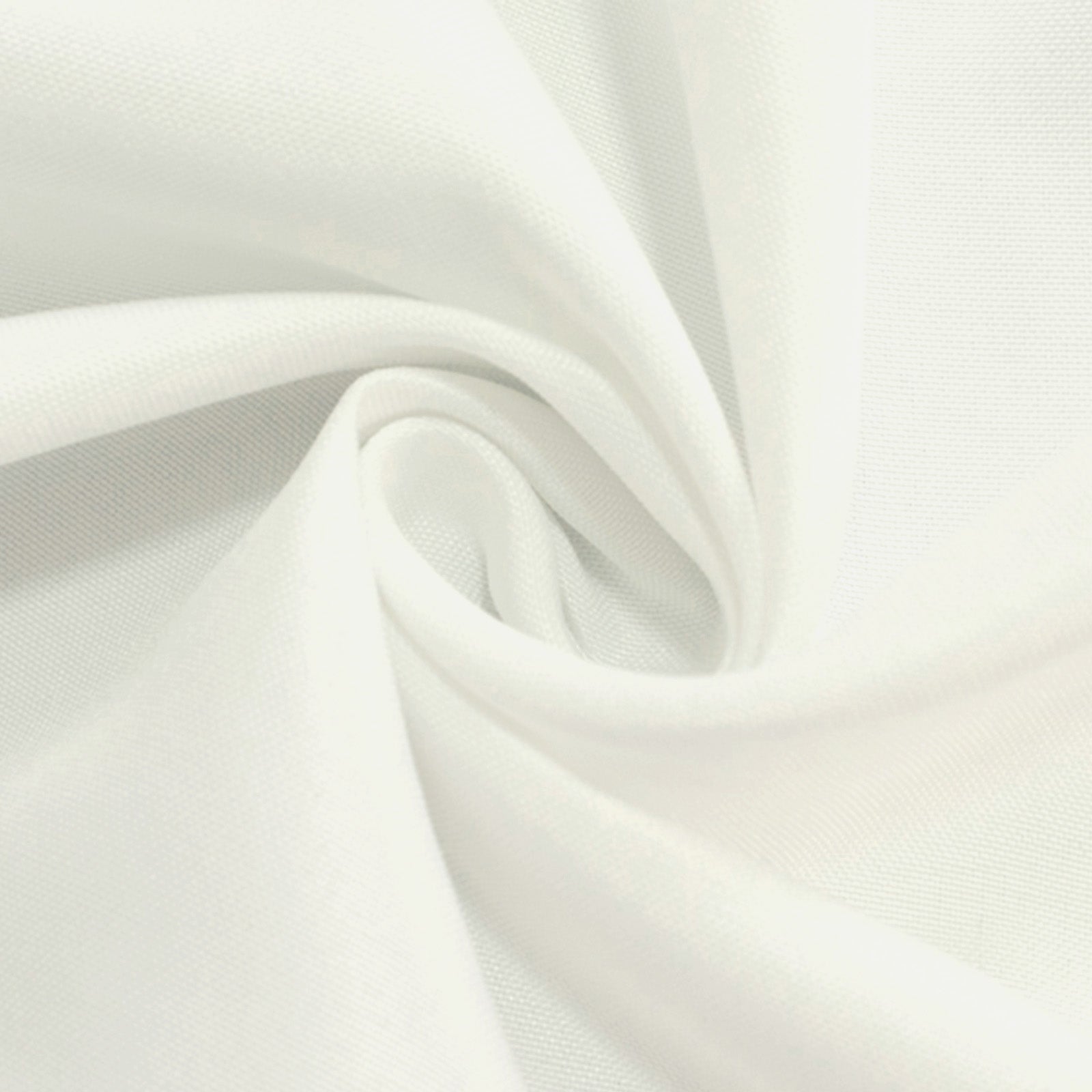 Fire Retardant Premium Polyester 8ft Rectangular Tablecloth Ivory Fitted High-Performance Table Cover