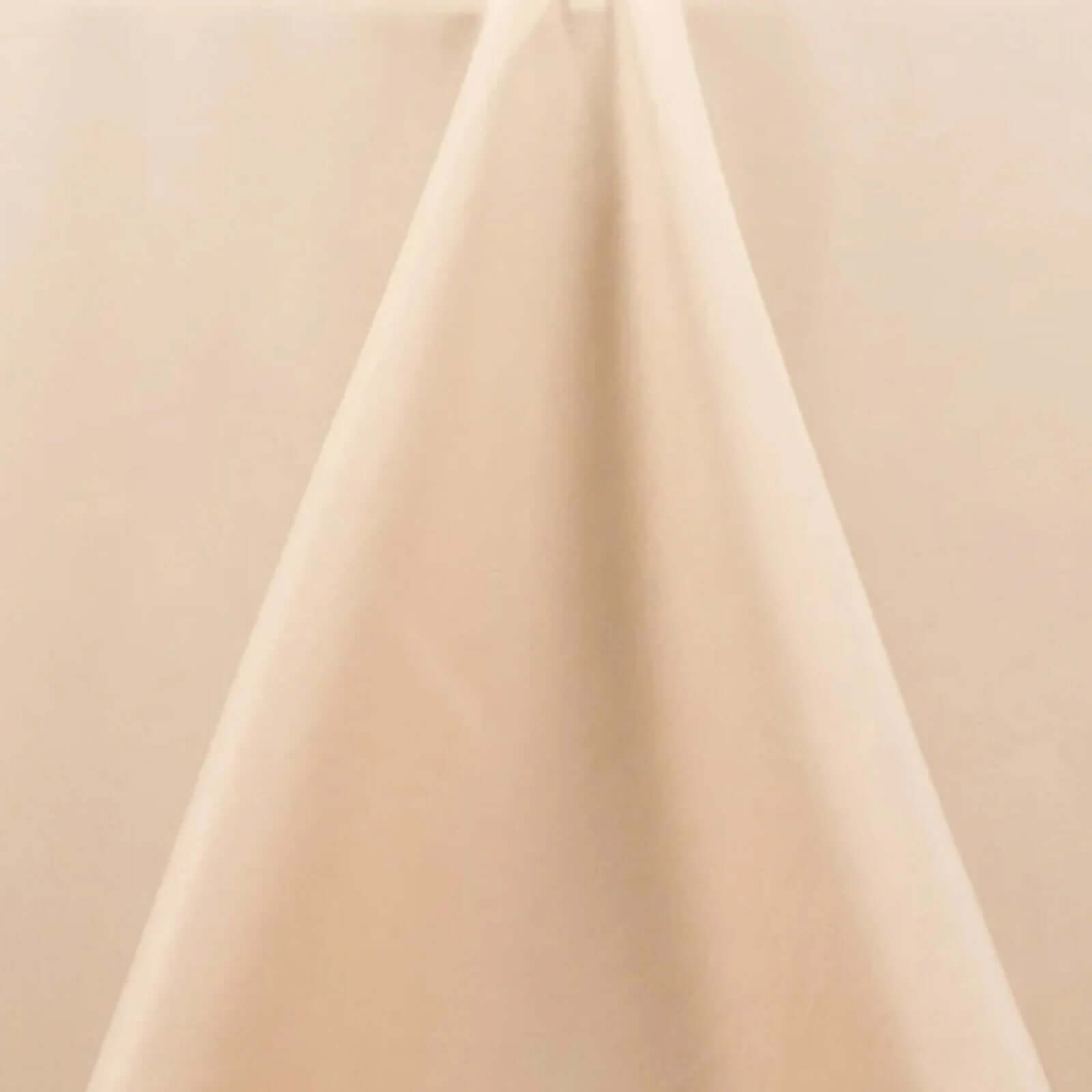 Premium Polyester 60x102 Rectangle Tablecloth Beige - Durable 220GSM Wrinkle-Resistant Table Cover