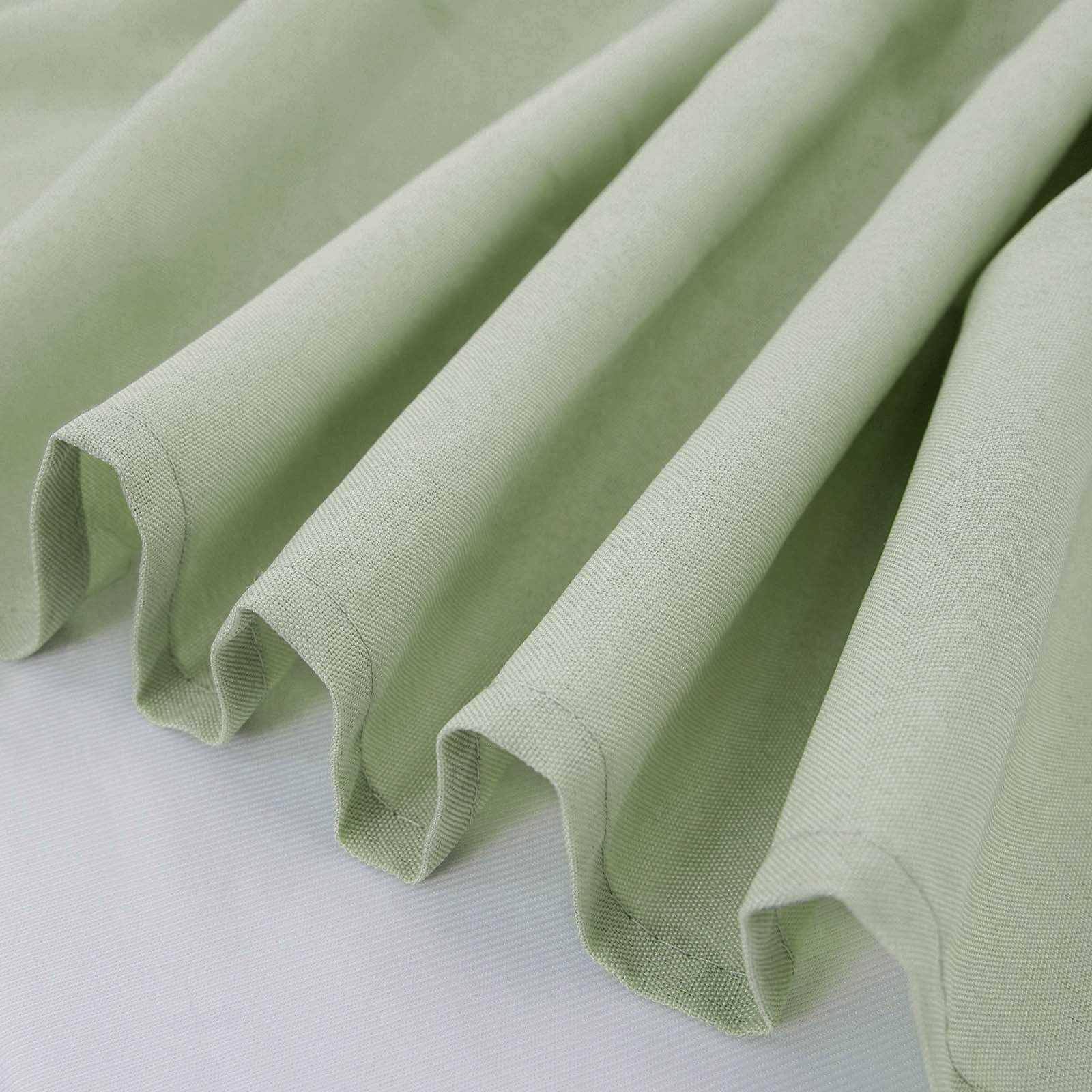 Polyester 54x54 Table Overlay Square Tablecloth Sage Green - Wrinkle-Resistant & Durable Table Cover