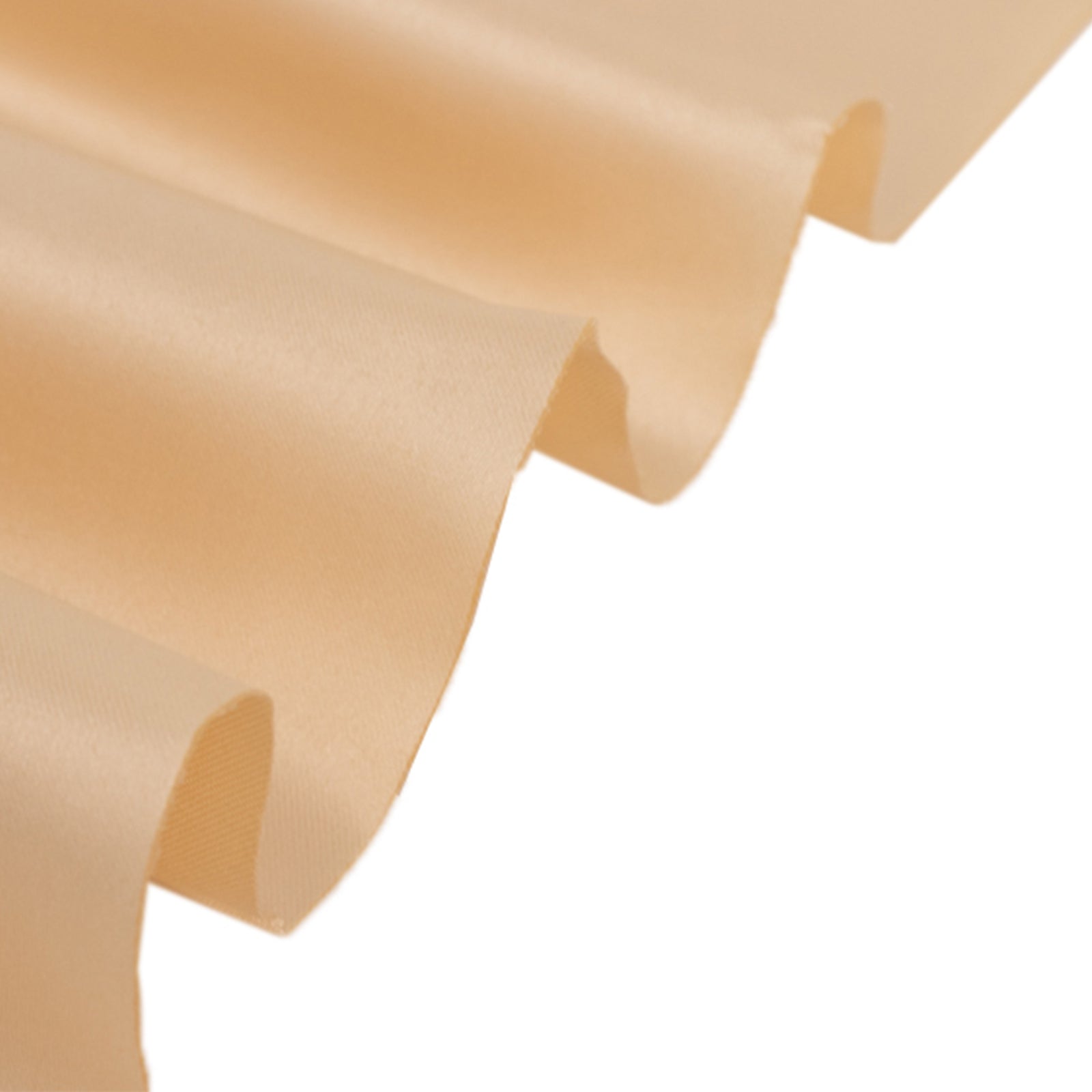 54x10 Yards Beige Lamour Satin Fabric Bolt, Heavy Matte Satin Fabric By The Yard