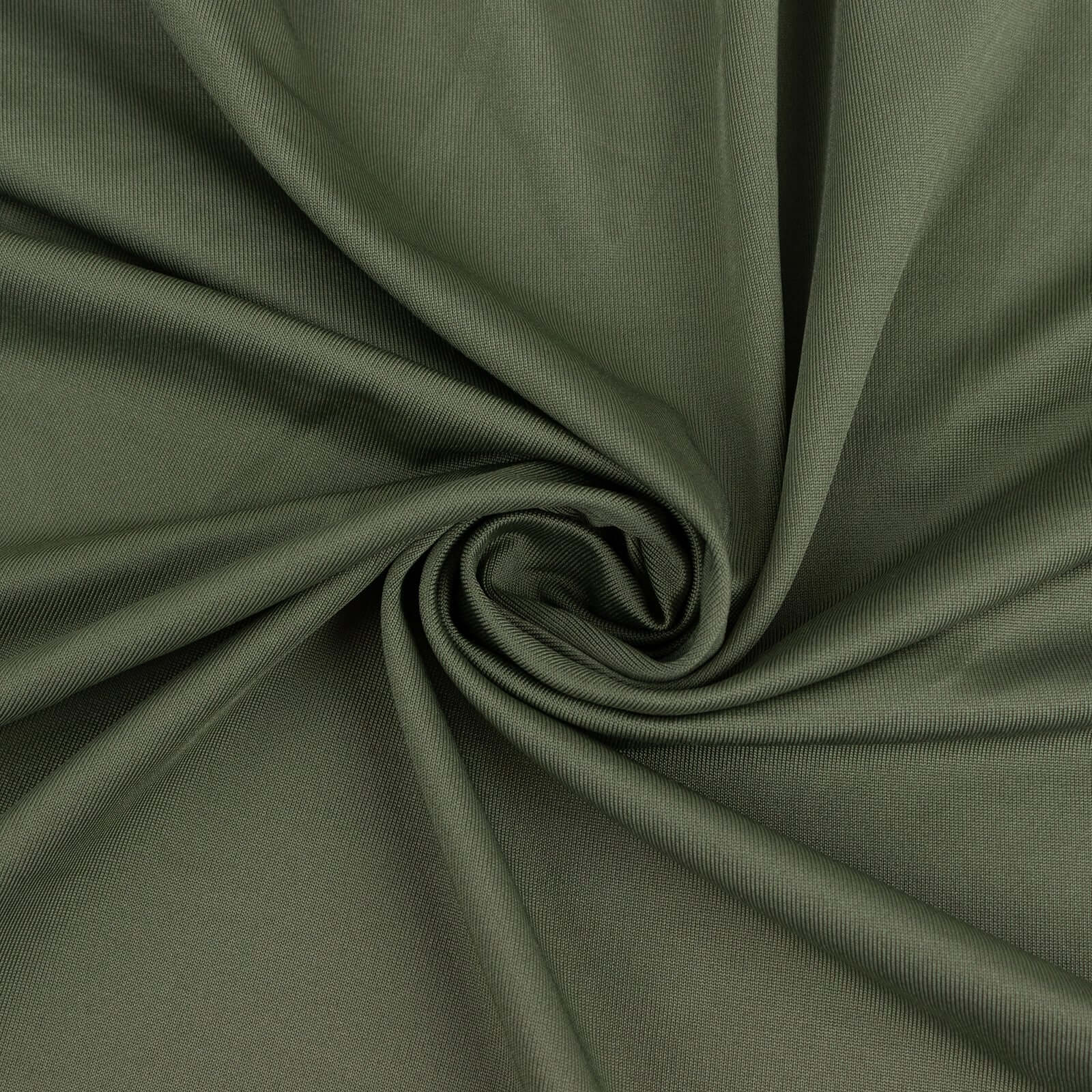 Dusty Sage Green Spandex 4-Way Stretch Fabric Roll, DIY Craft Fabric Bolt- 60x10 Yards