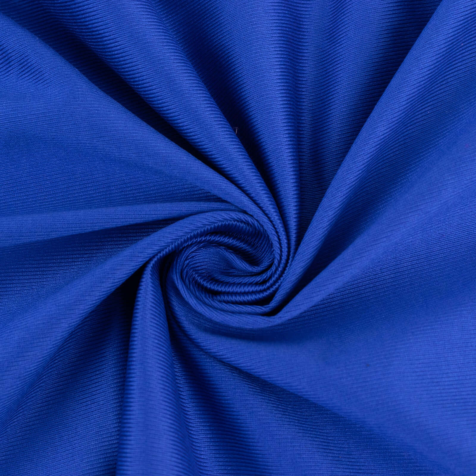 Premium Royal Blue Scuba Polyester Fabric Roll, Wrinkle Free DIY Craft Fabric Bolt- 60x10 Yards