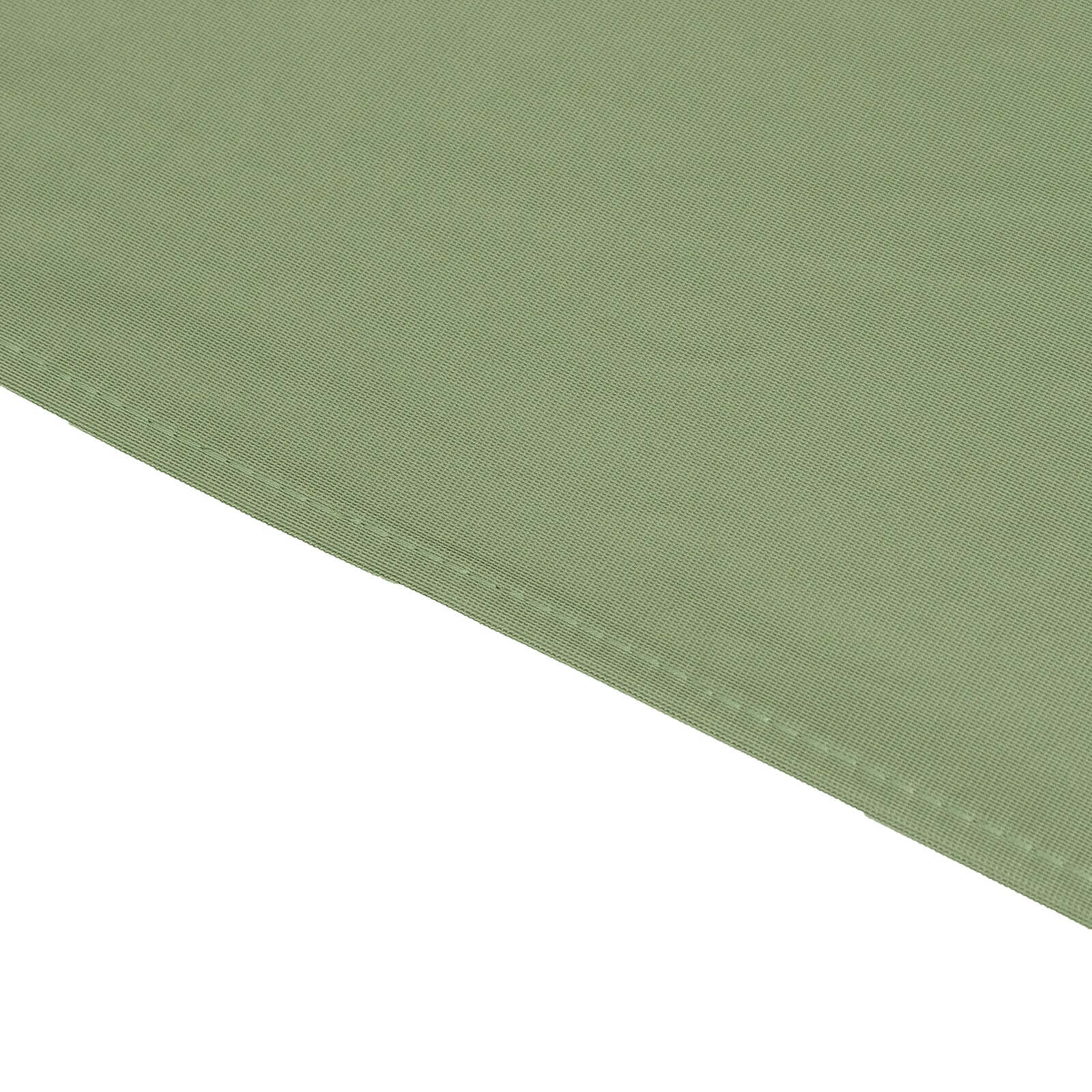 Premium Scuba Square 70x70 Tablecloth Dusty Sage Green - Wrinkle Free & Stain Resistant Table Cover