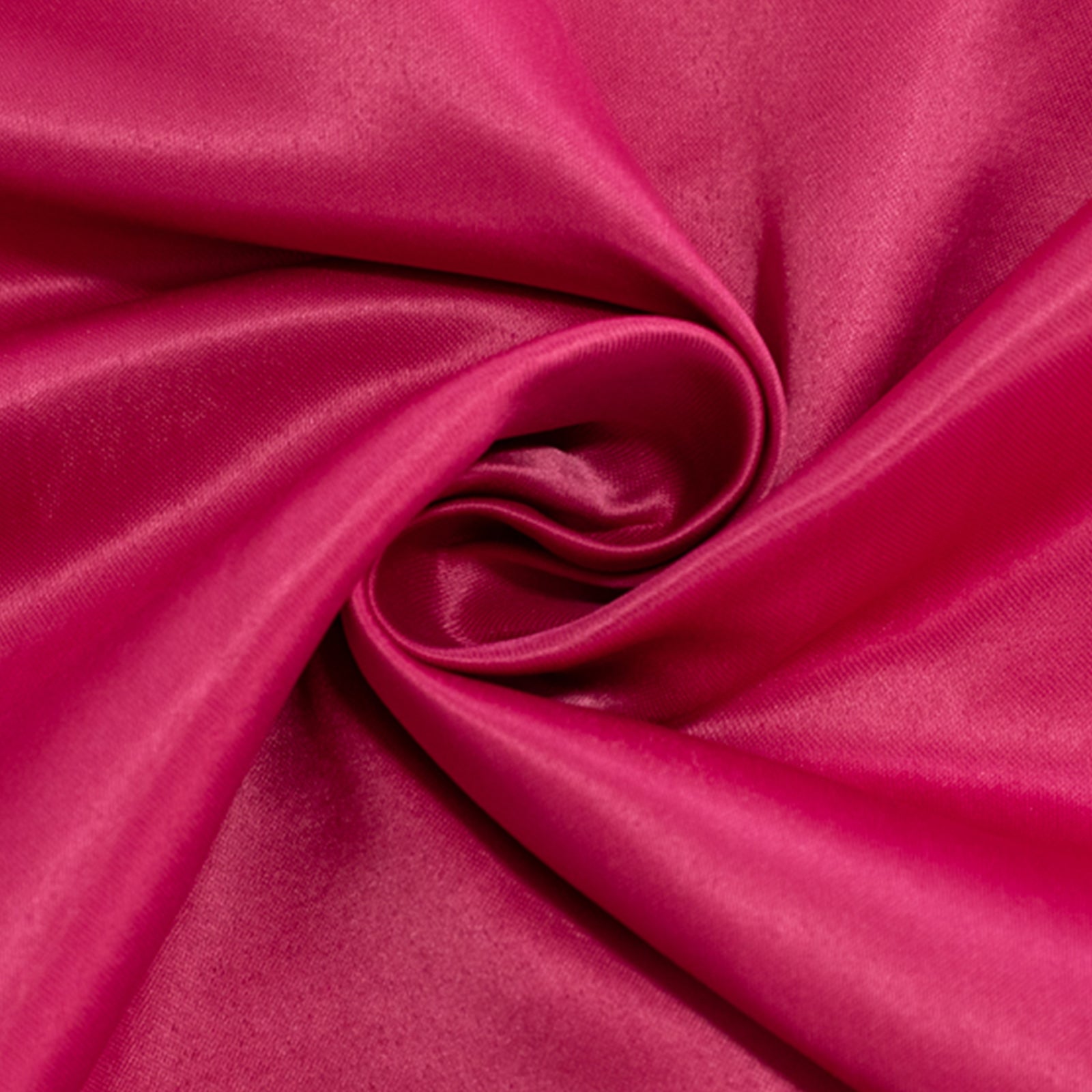 Lamour Satin 90x156 Rectangle Tablecloth Fuchsia - Luxurious, Soft Seamless Table Cover
