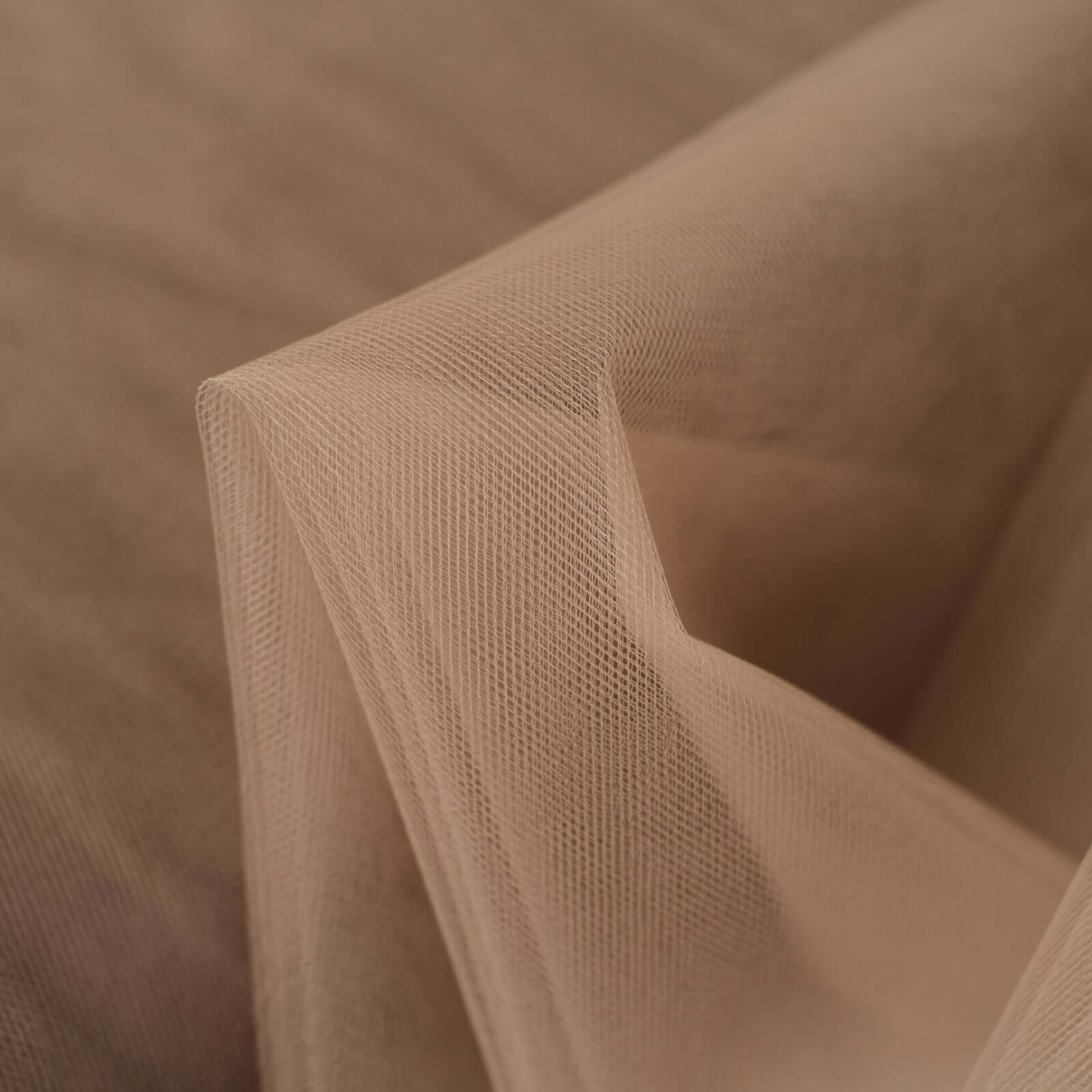 108x50 Yards Natural Tulle Fabric Bolt, DIY Craft Fabric Roll