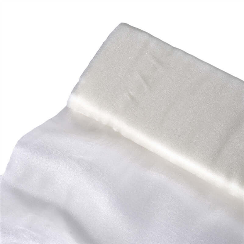 54x10yd Ivory Solid Sheer Chiffon Fabric Bolt, DIY Voile Drapery Fabric