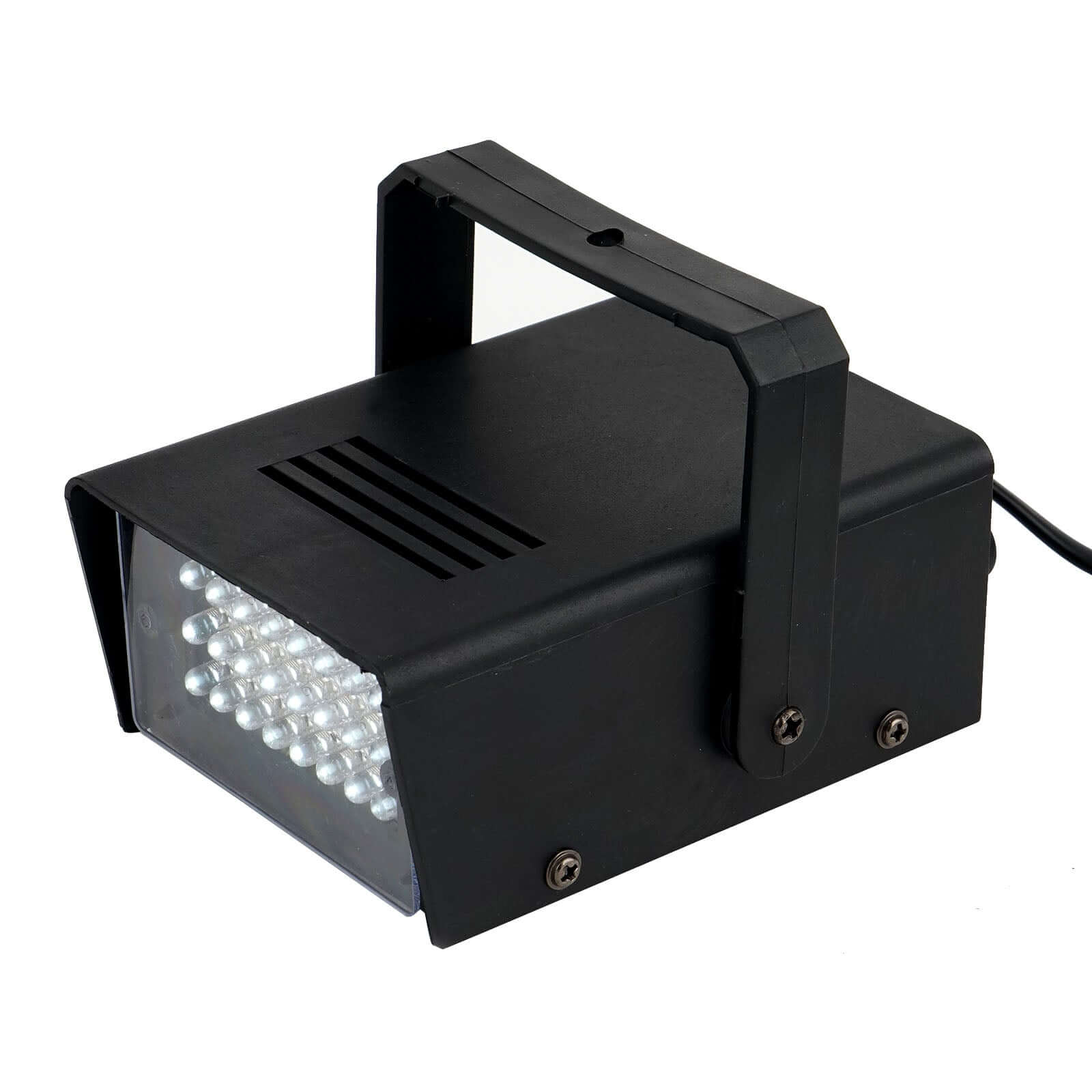 35W Mini Bright Blue Strobe Light with 24 LEDs, Stage Backdrop Uplight with Variable Flash & Speed Control