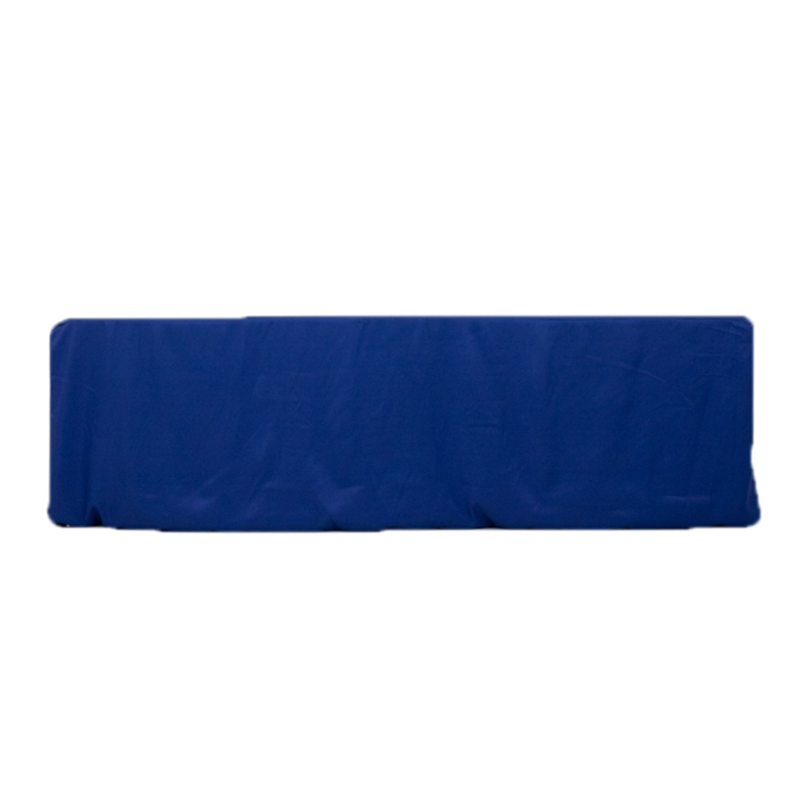 Premium Polyester 8ft Rectangle Tablecloth Royal Blue Durable Fitted 220GSM Table Cover