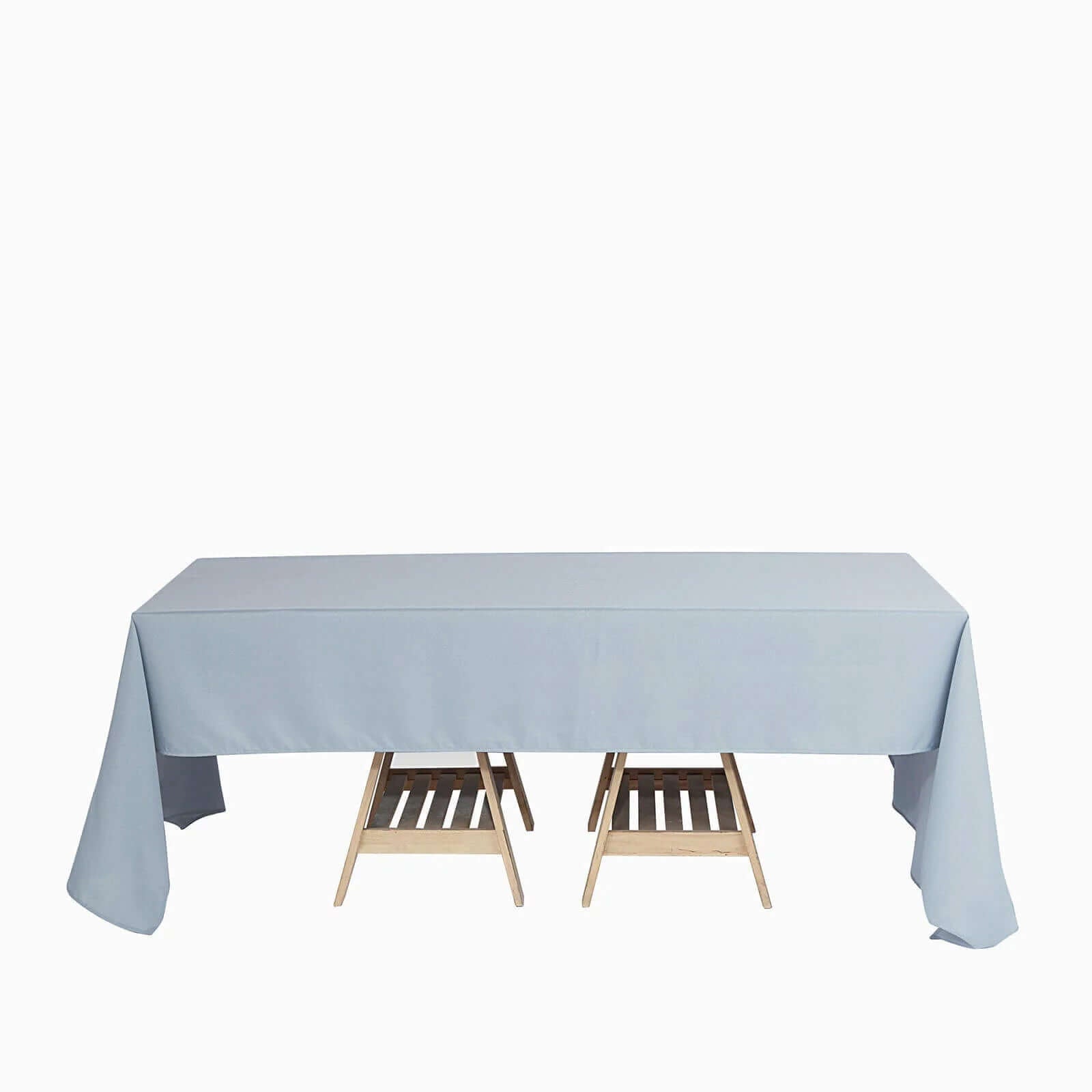 Polyester 60x126 Rectangle Tablecloth Dusty Blue - Wrinkle-Resistant Table Cover