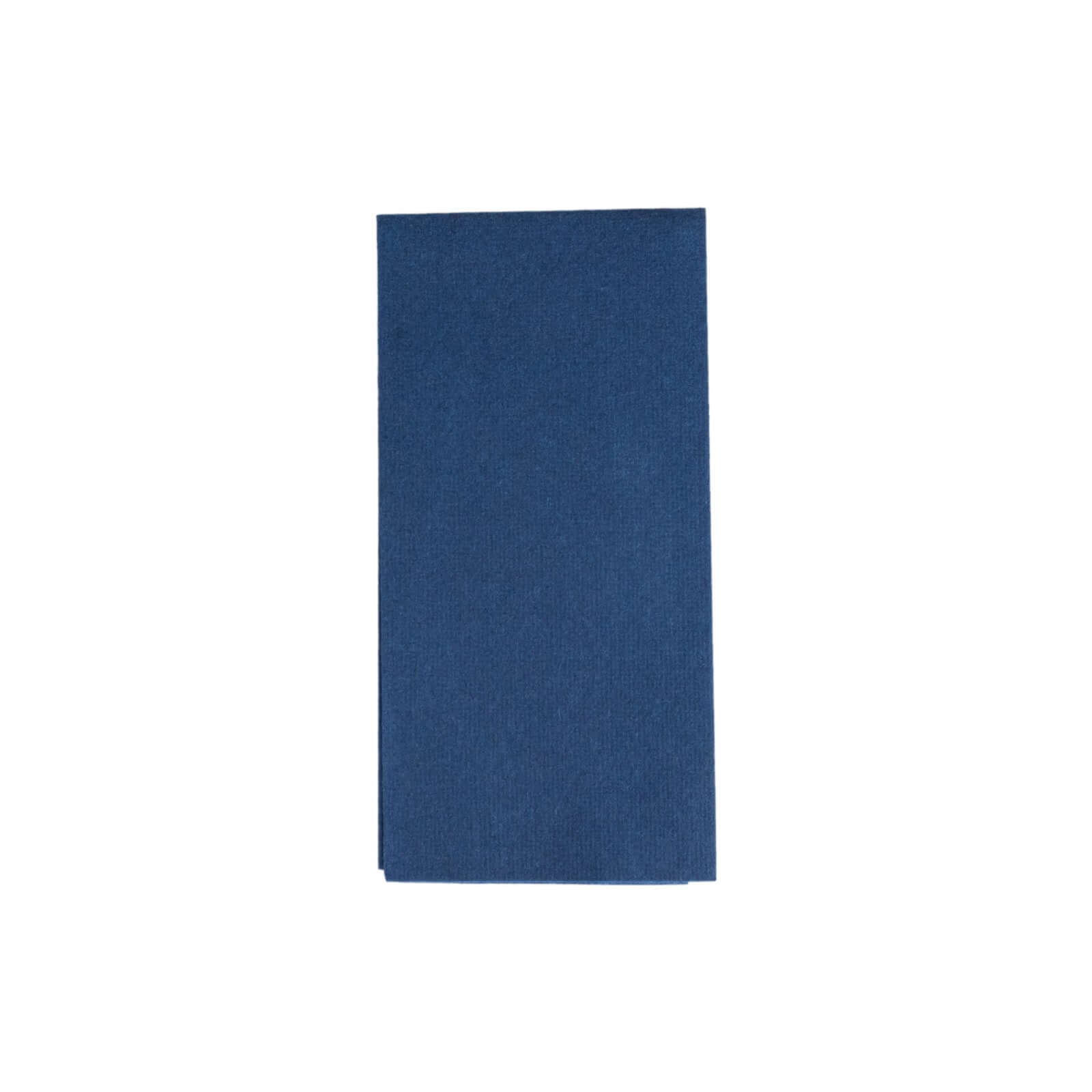 20-Pack Paper Linen-Like Napkins Navy Blue - Disposable Hygienic Airlaid Guest Towels 8.5x4