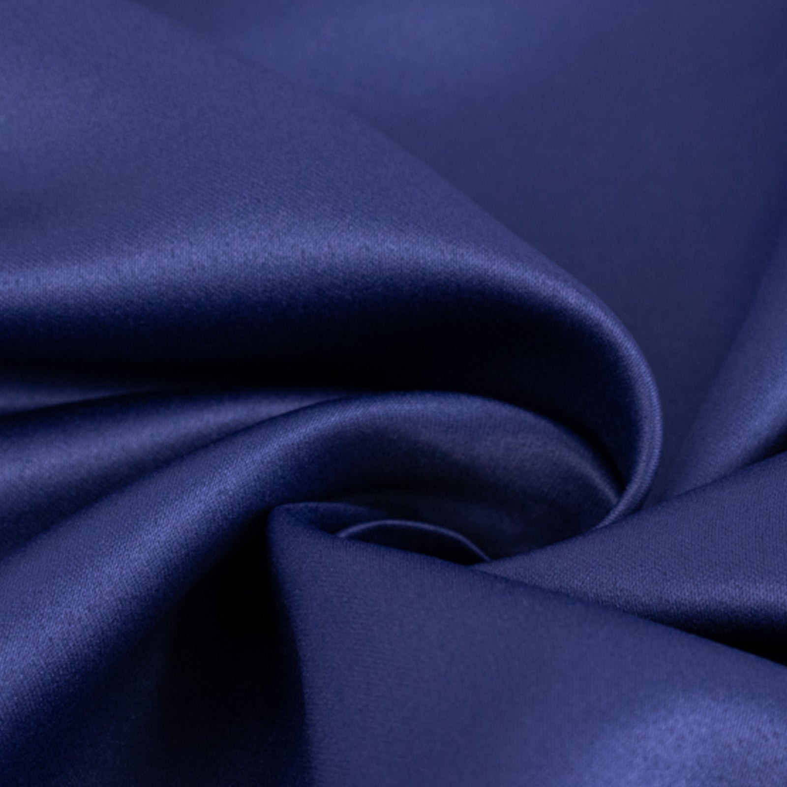 54x10 Yards Navy Blue Lamour Satin Fabric Bolt, Heavy Matte Satin Fabric By The Yard