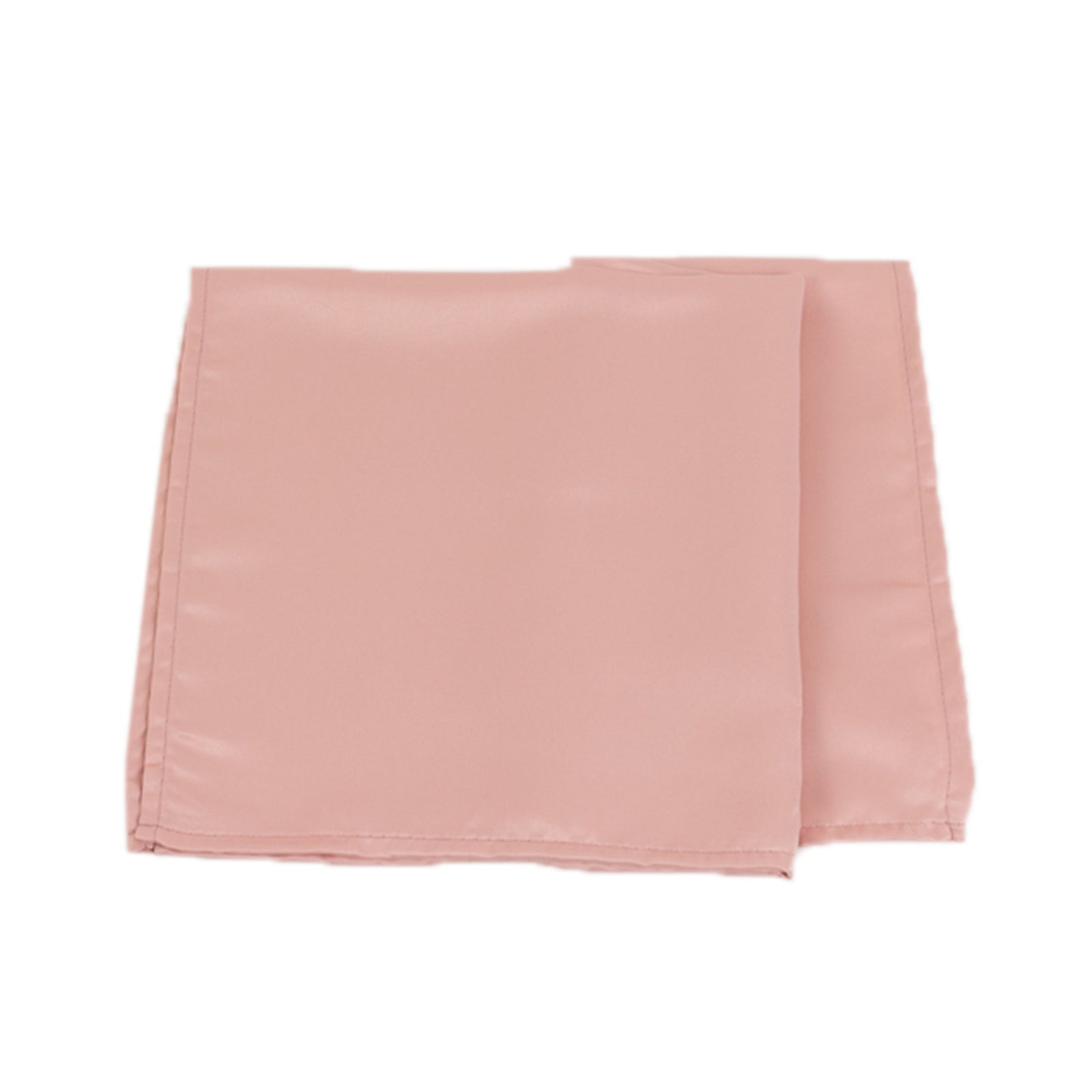 5 Pack Lamour Satin 20x20 Napkins Dusty Rose - Soft Matte Finish Dinner Napkins