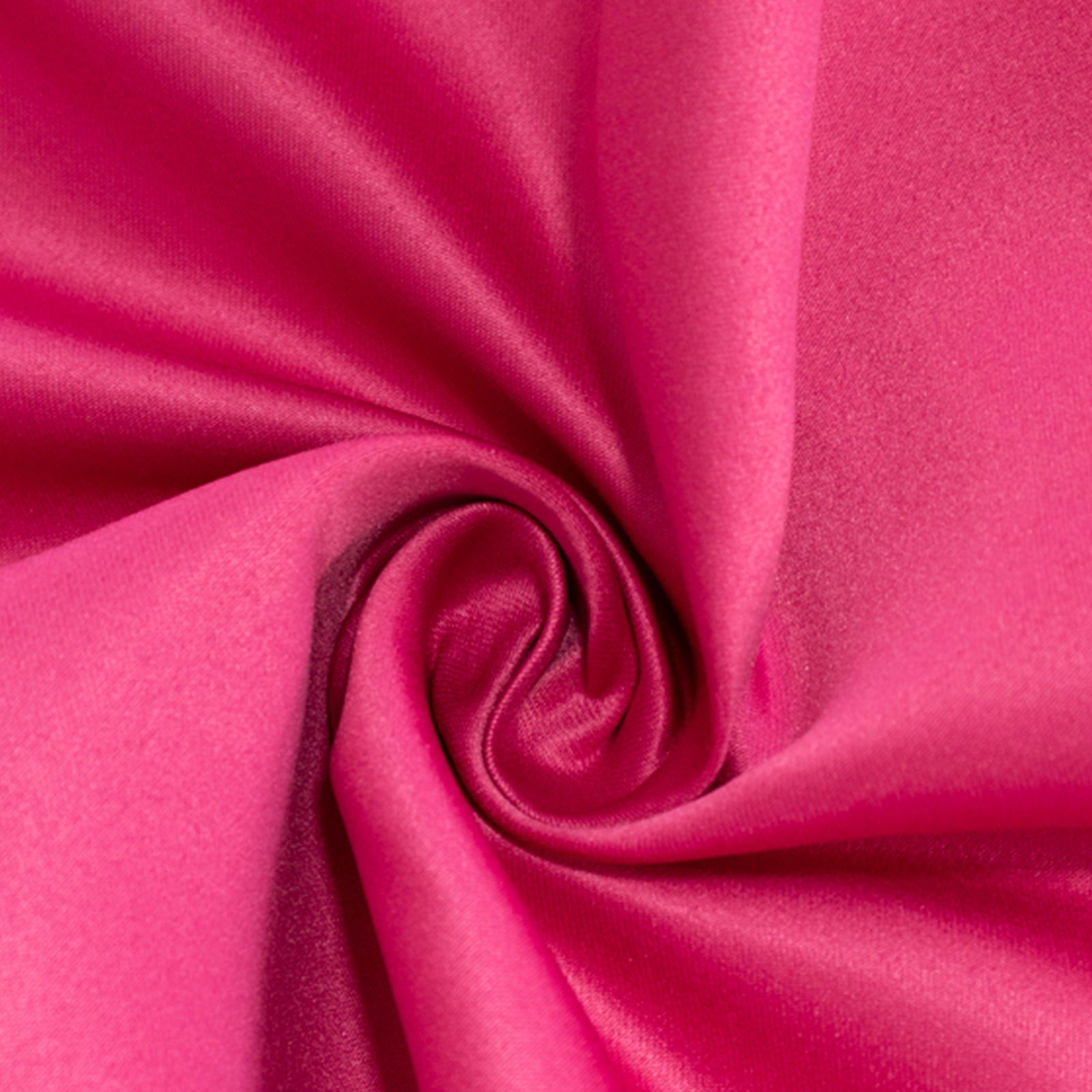 Lamour Satin 54x54 Square Tablecloth Fuchsia - Durable & Silk-Like Table Cover