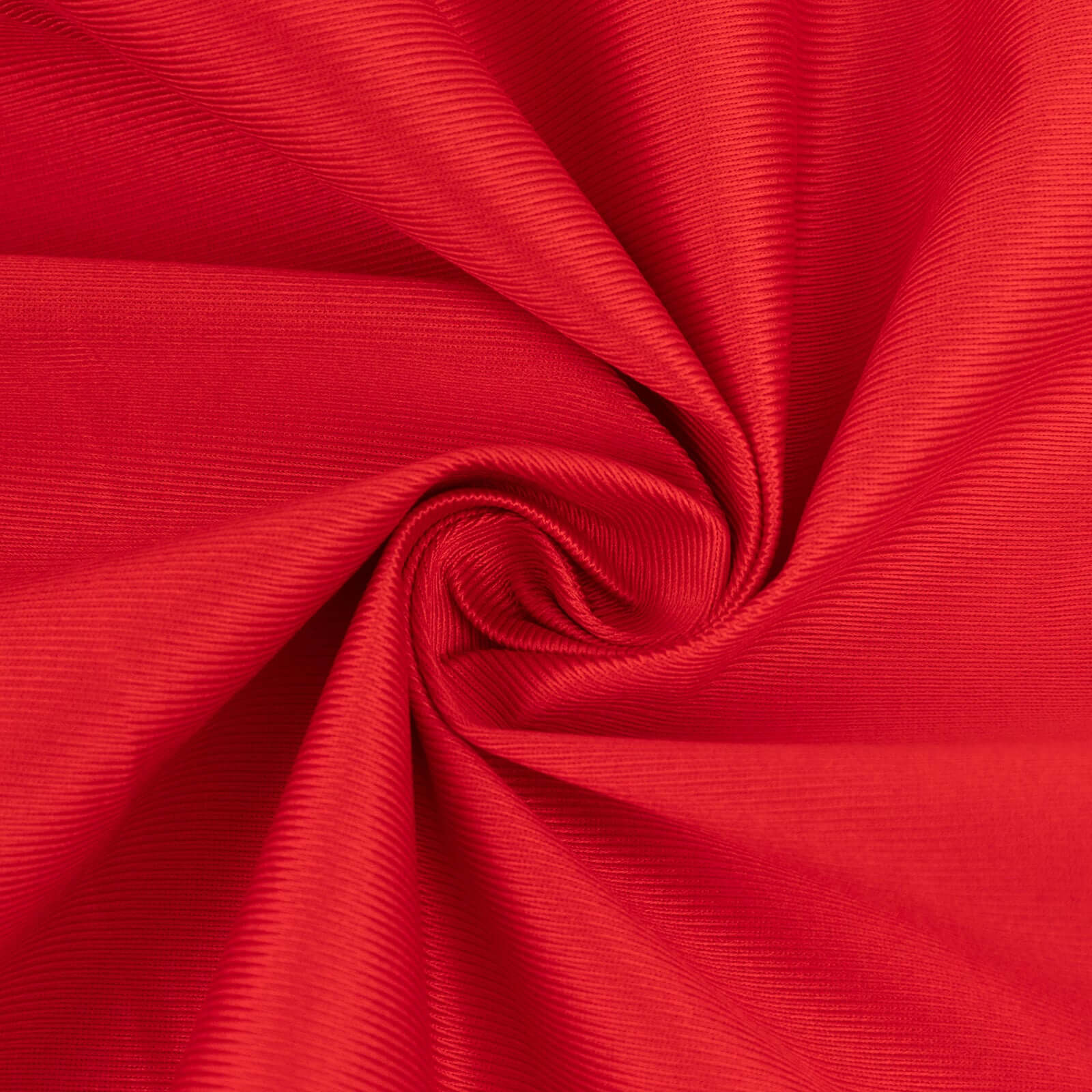 Premium Red Scuba Polyester Fabric Roll, Wrinkle Free DIY Craft Fabric Bolt- 60x10 Yards