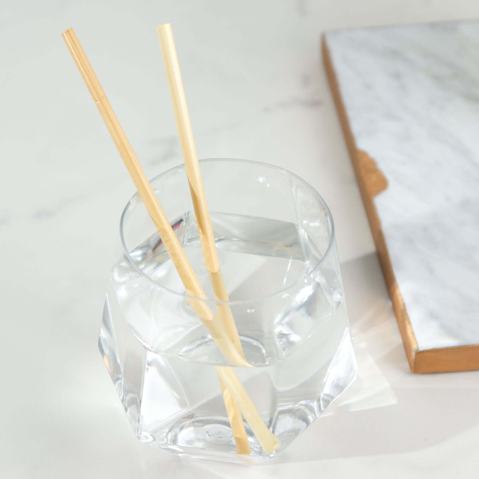 100-Pack Compostable Straws Plant Based 100% Plastic Free - Biodegradable Wheat Straws for Drinks 6