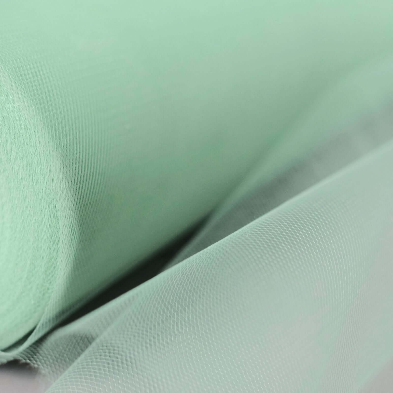 18x100 Yards Sage Green Tulle Fabric Bolt, Sheer Fabric Spool Roll For Crafts