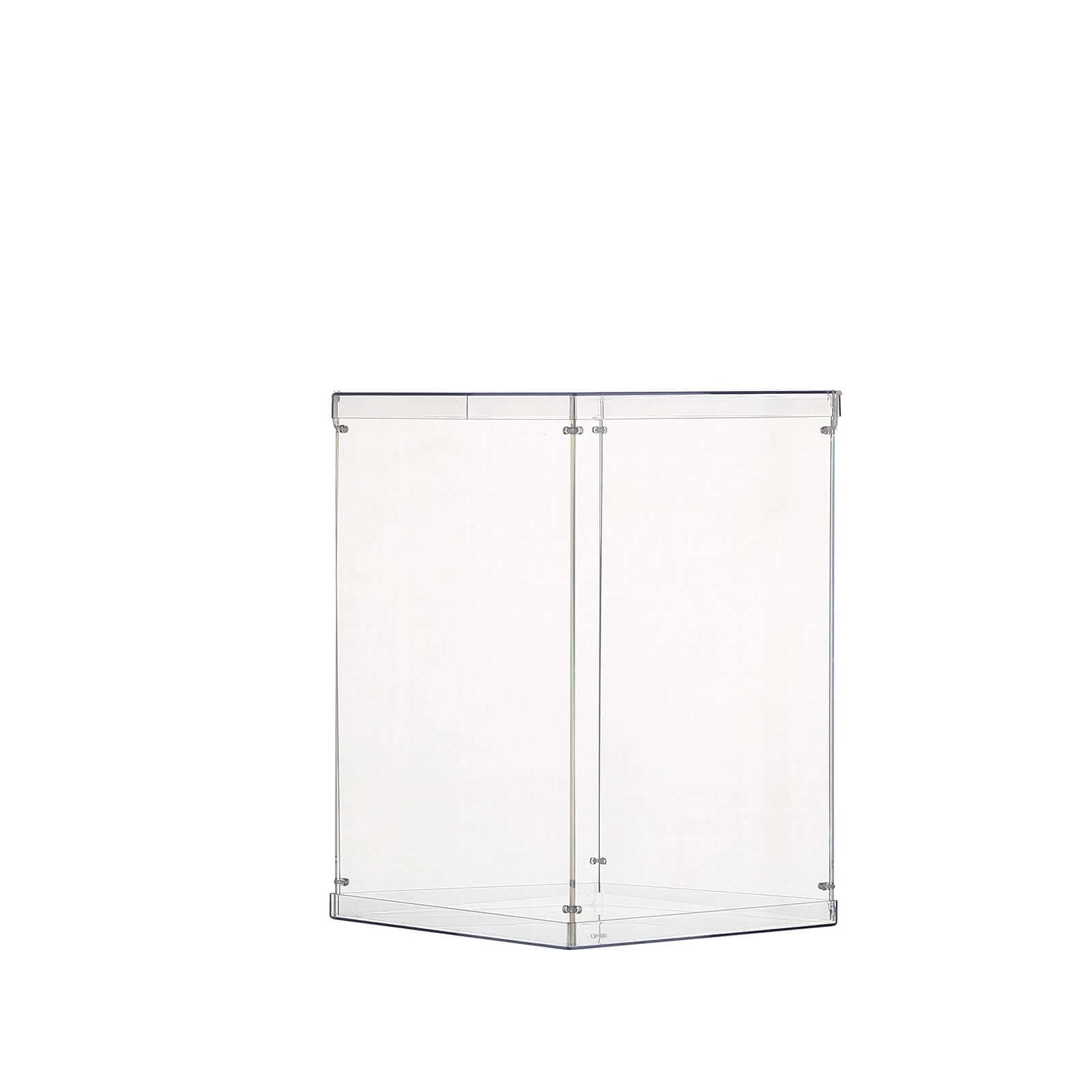 Acrylic Pedestal Riser Display Box Transparent Clear - Functional Centerpiece for Weddings and Parties 16