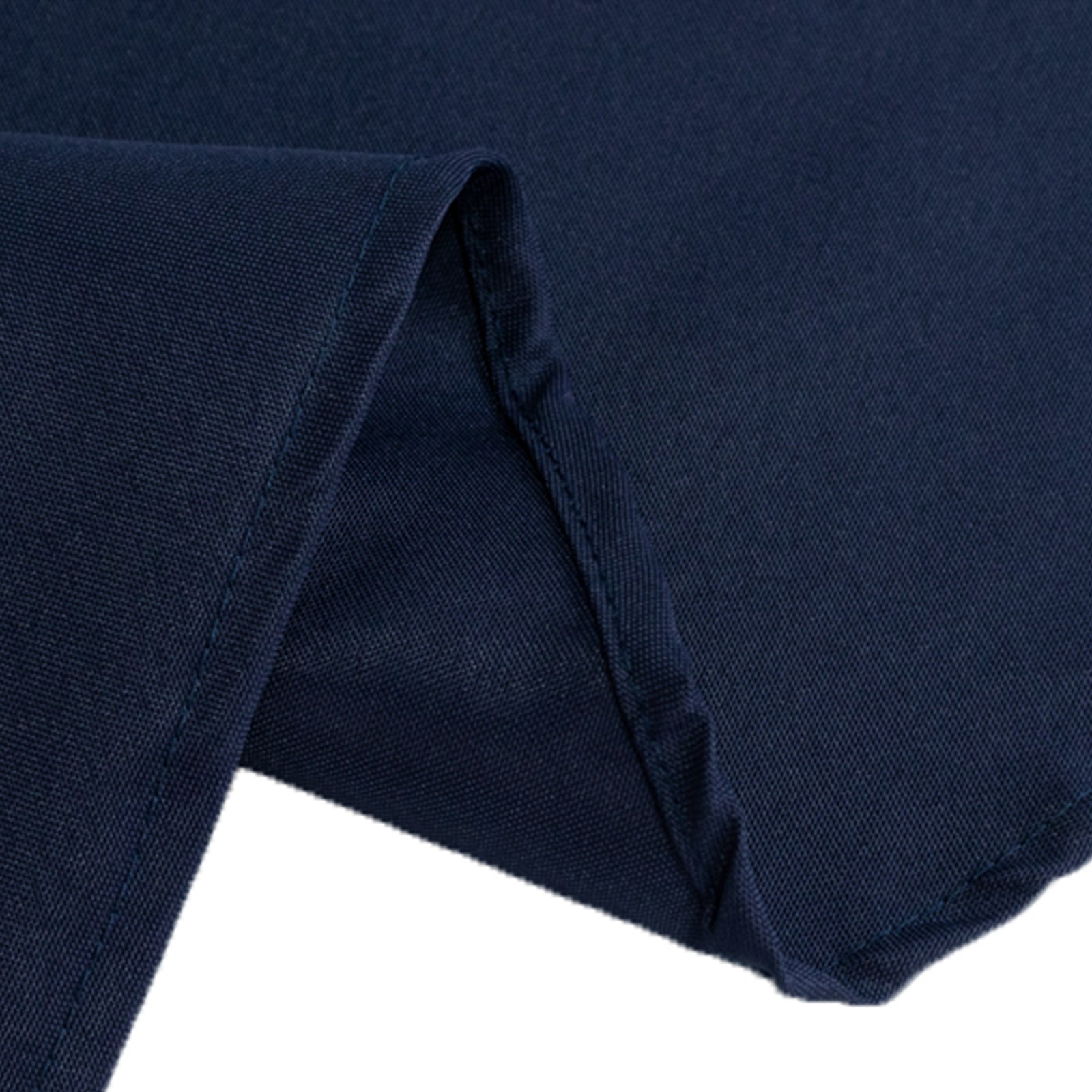 Fire Retardant Premium Polyester 90 Round Tablecloth Navy Blue - High-Performance Table Cover