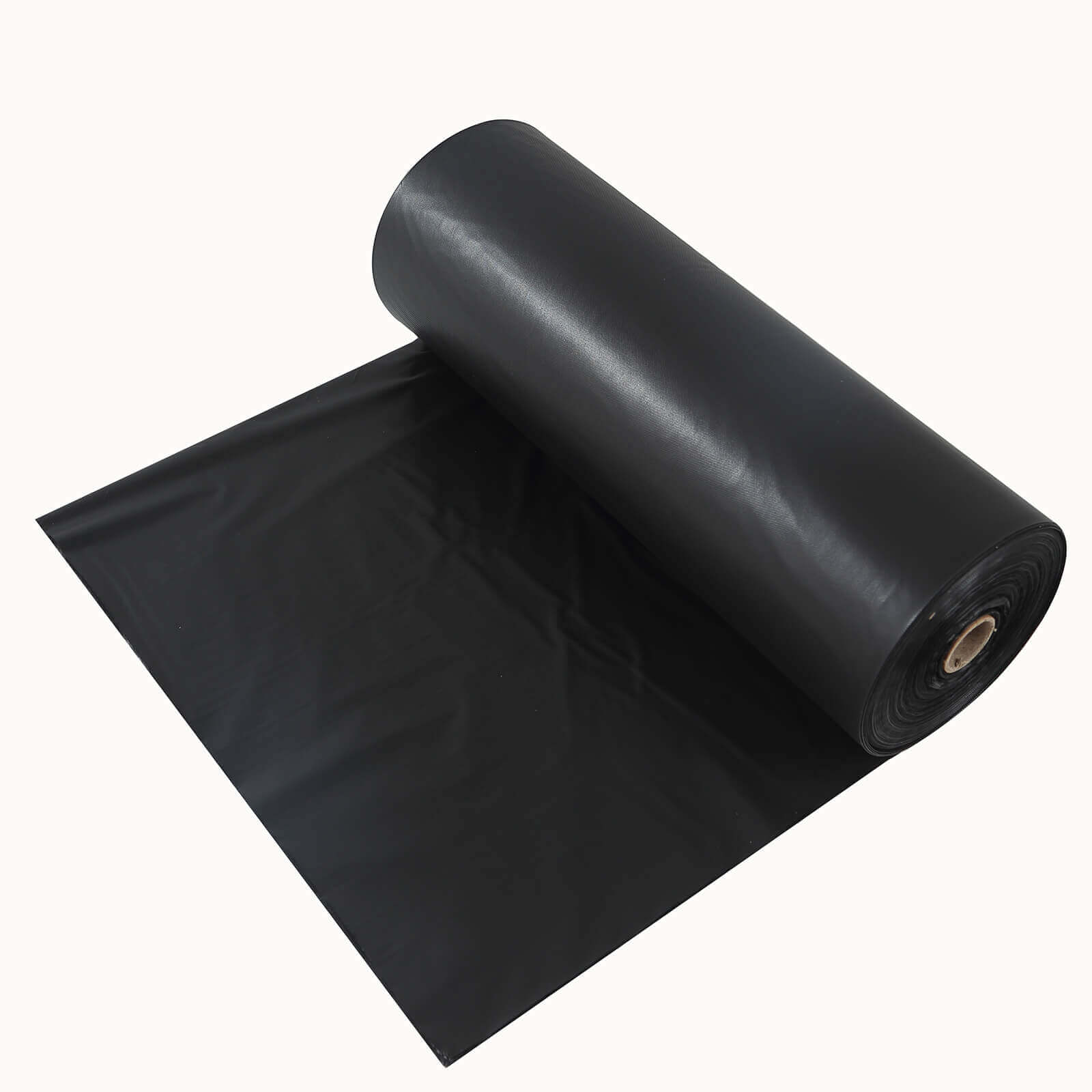 Plastic Table Cover Roll Black with Slide Cutter - Customizable Disposable Tablecloth Roll 54x300ft