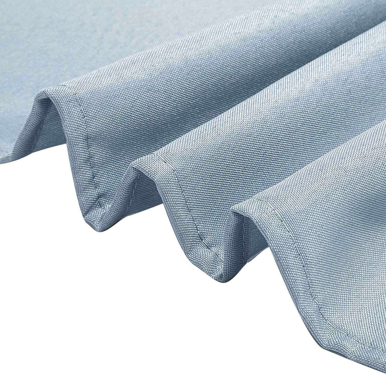 Polyester 60x126 Rectangle Tablecloth Dusty Blue - Wrinkle-Resistant Table Cover