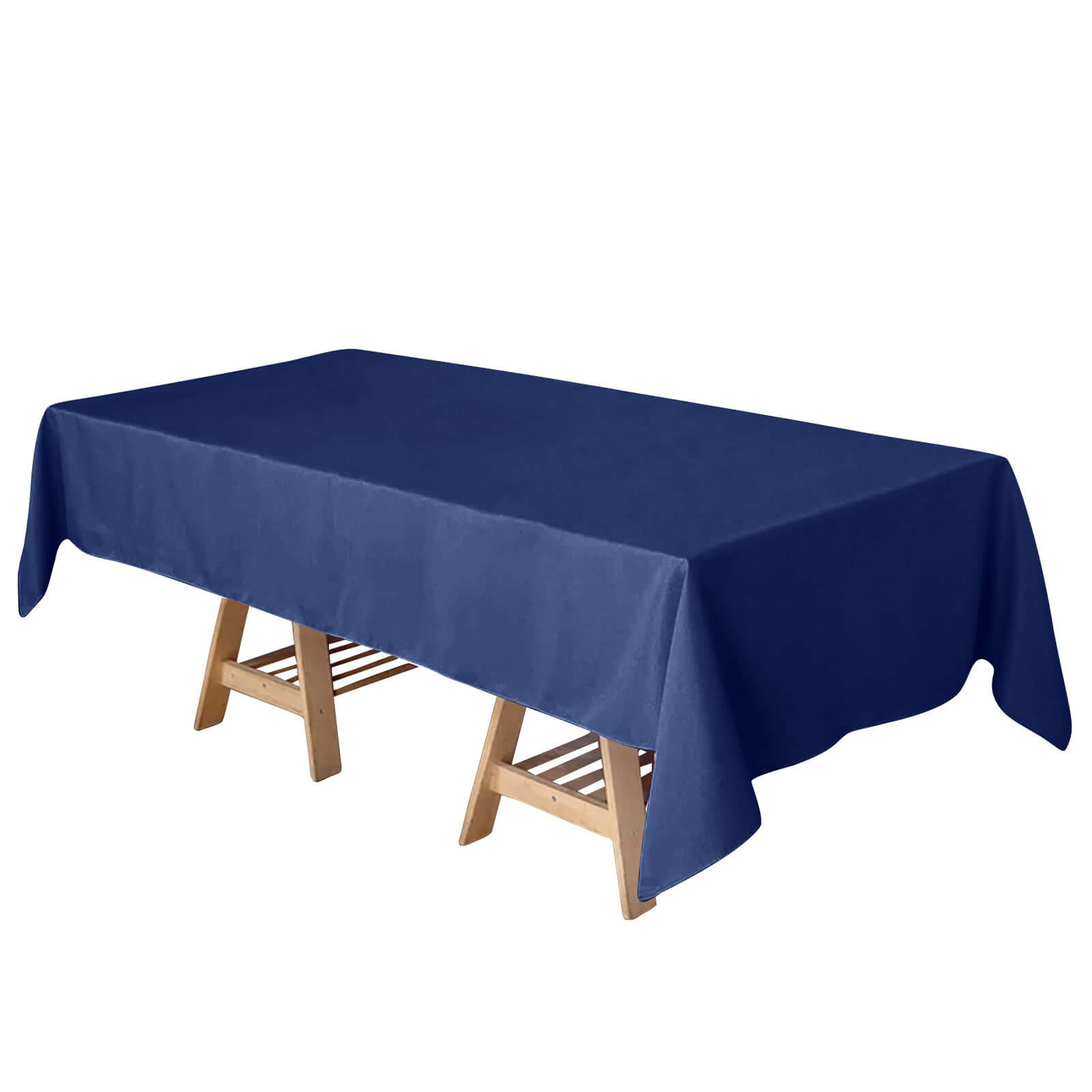 Polyester 60x102 Rectangle Tablecloth Navy Blue - Durable and Stylish Table Cover