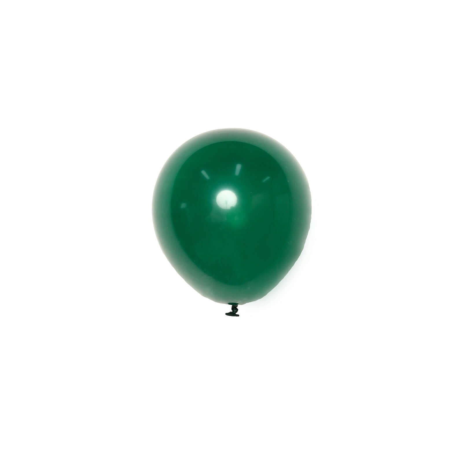 25 Pack 10 Matte Pastel Emerald Helium or Air Latex Party Balloons