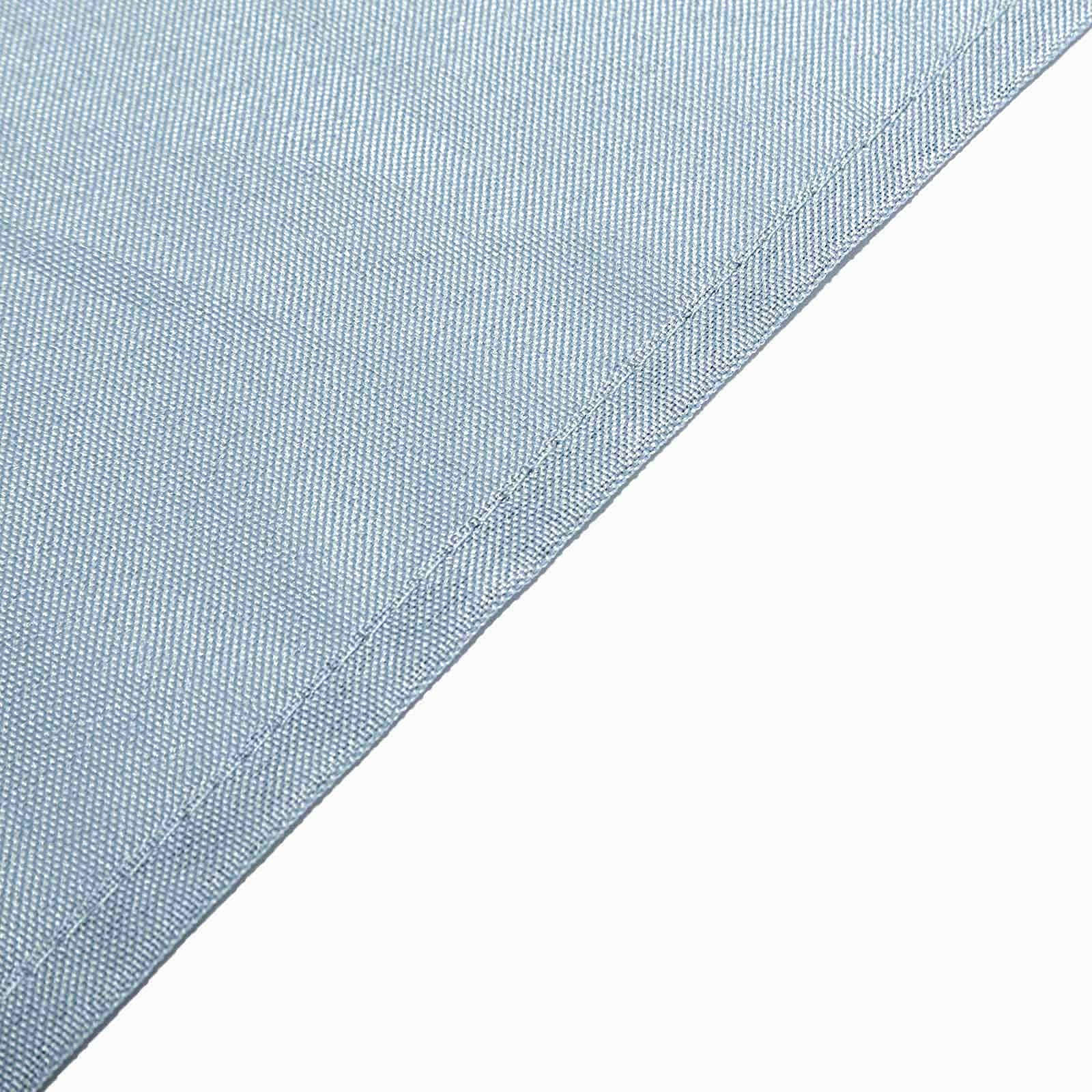 Polyester 70x70 Table Overlay Square Tablecloth Dusty Blue - Wrinkle-Resistant & Durable Table Cover