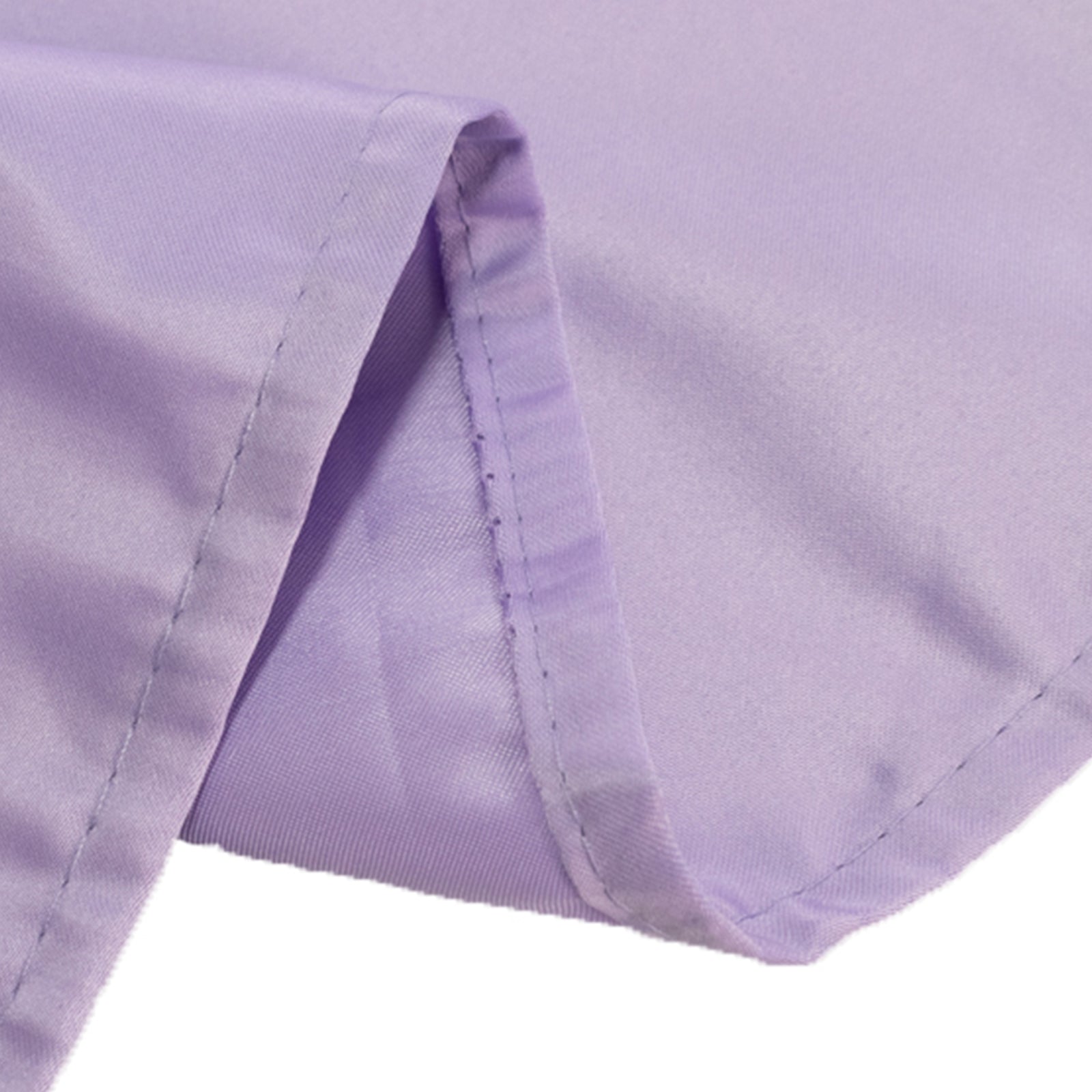 Lamour Satin 60x102 Rectangle Tablecloth Lavender Lilac - Durable & Silky Soft Feel Table Cover