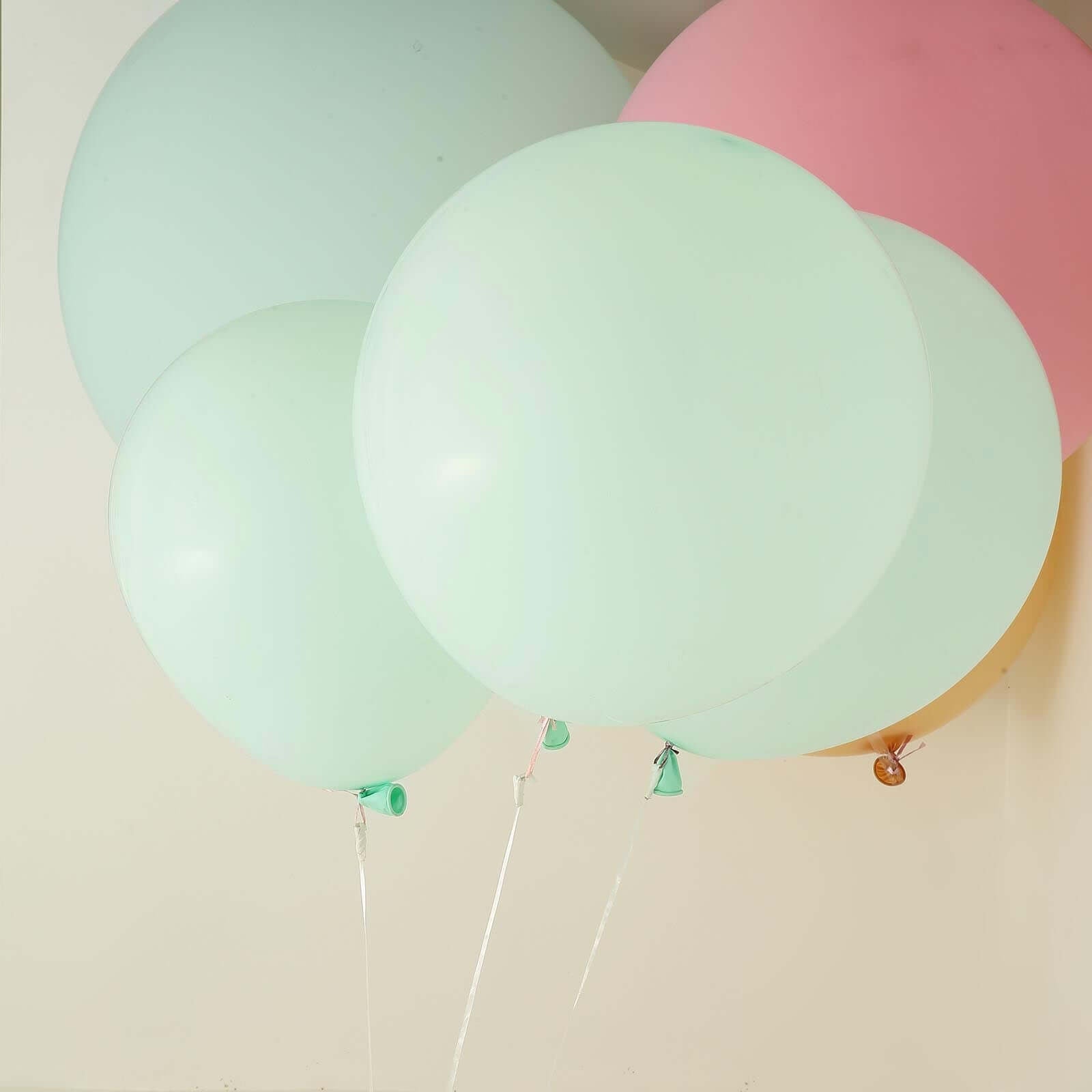 10 Pack 18 Matte Pastel Seafoam Helium or Air Latex Party Balloons