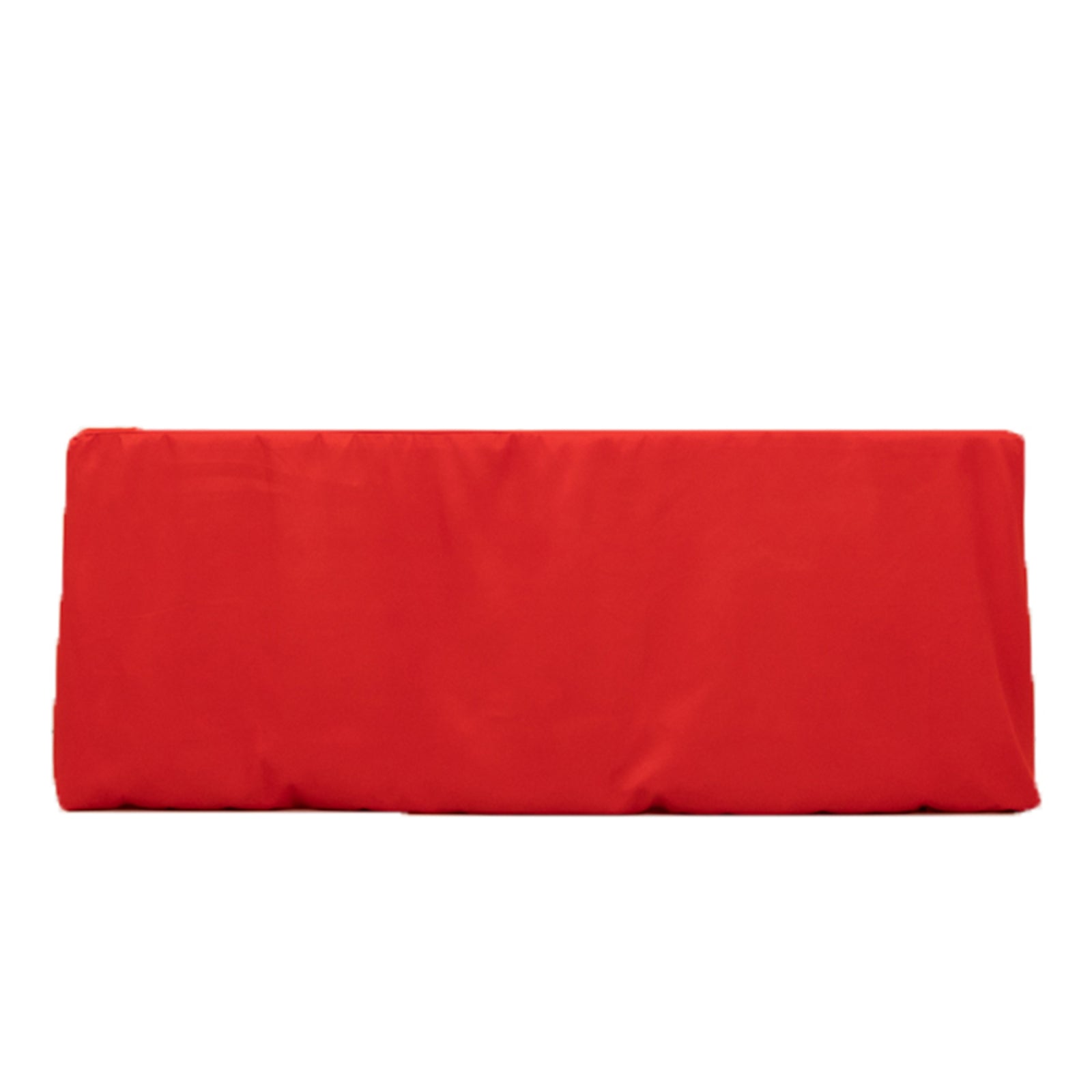 Premium Polyester 6ft Rectangle Tablecloth Red Durable Fitted 220GSM Table Cover