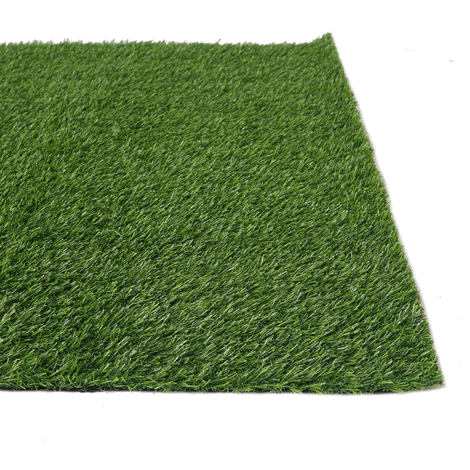 Synthetic Garden Mat Artificial Grass Rug Green - Versatile Landscape Turf for Indoor and Outdoor Use 5ftx3ft