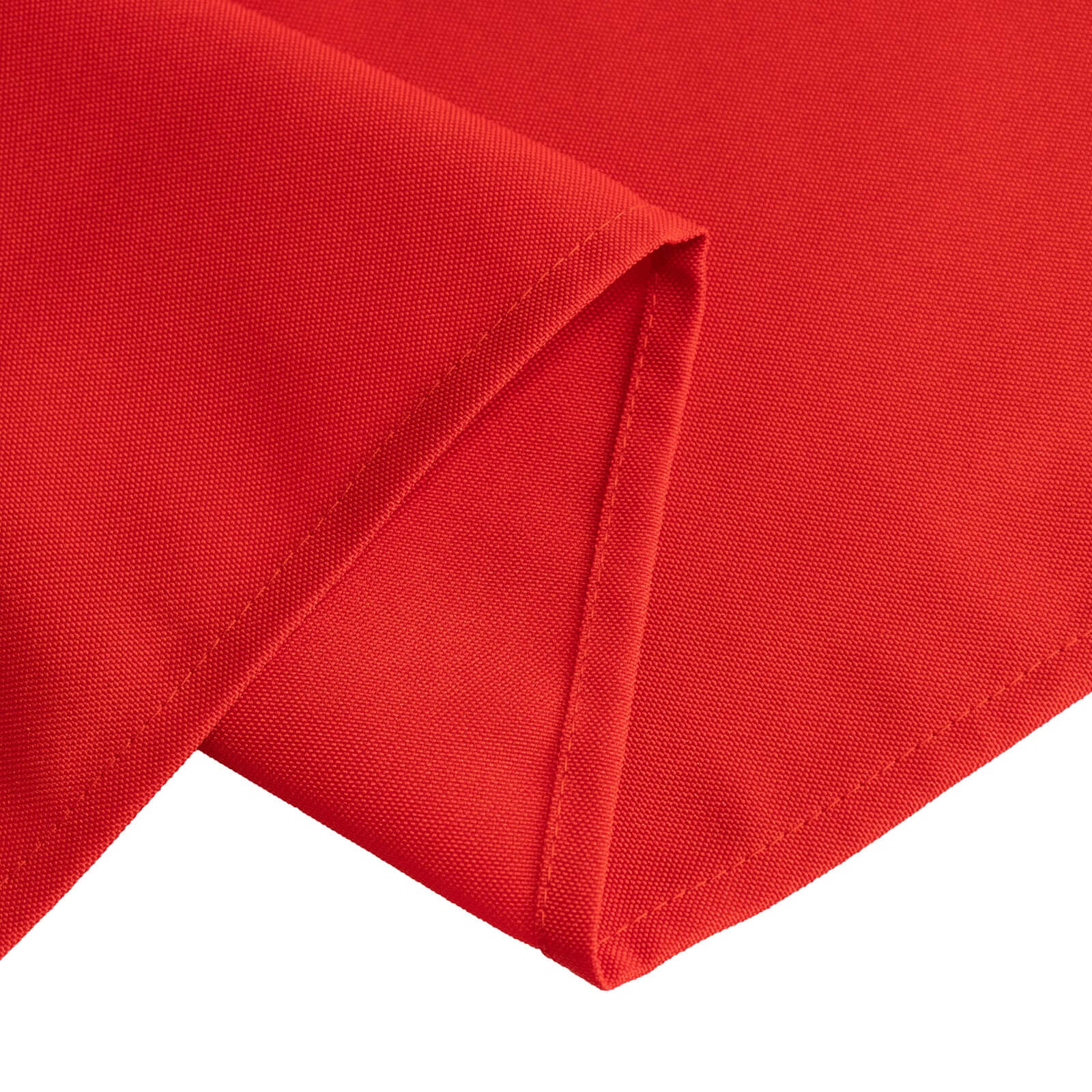 Premium Polyester 60x126 Rectangle Tablecloth Red - Stain-Resistant 220GSM Finish Table Cover