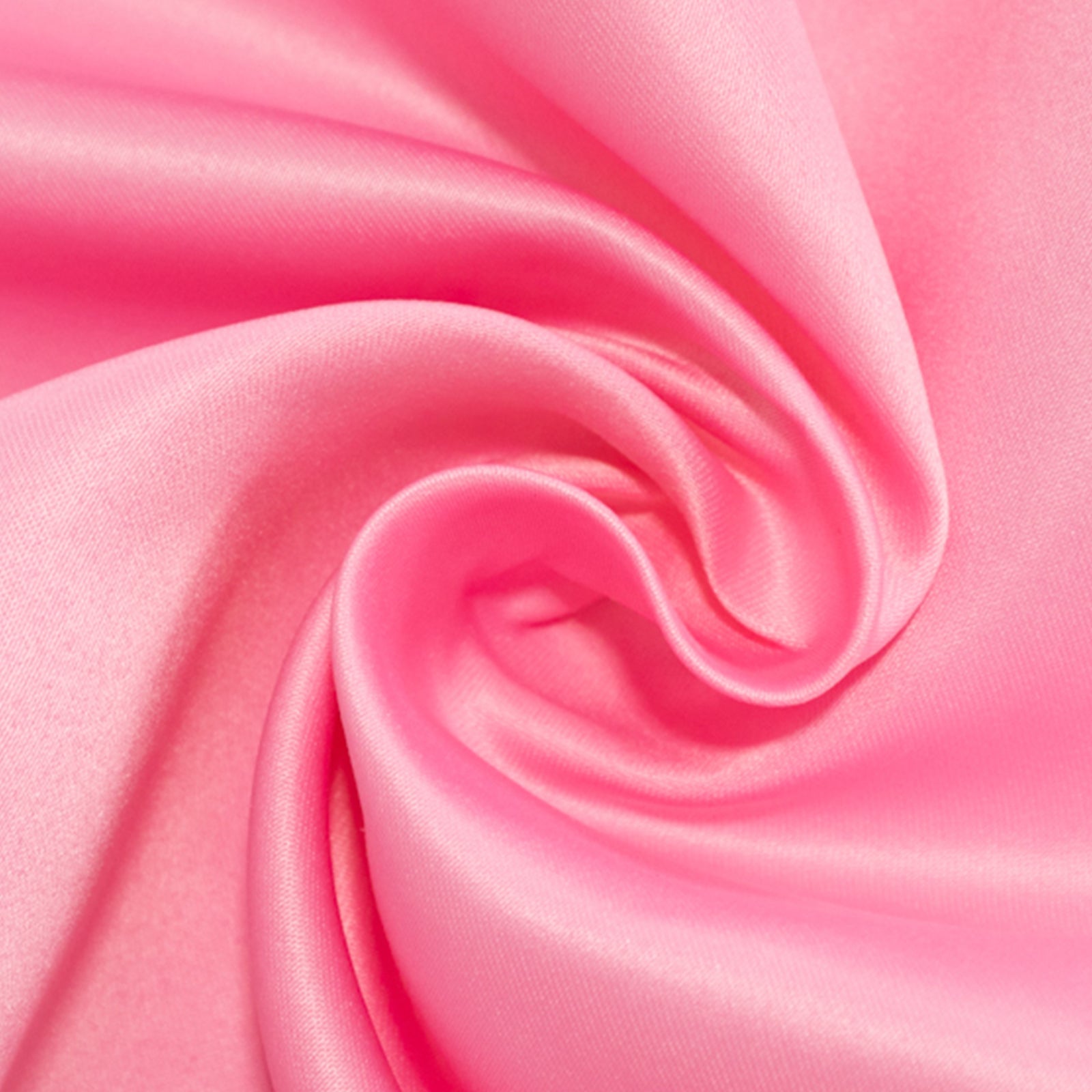 Lamour Satin 54x54 Square Tablecloth Pink - Durable & Silk-Like Table Cover