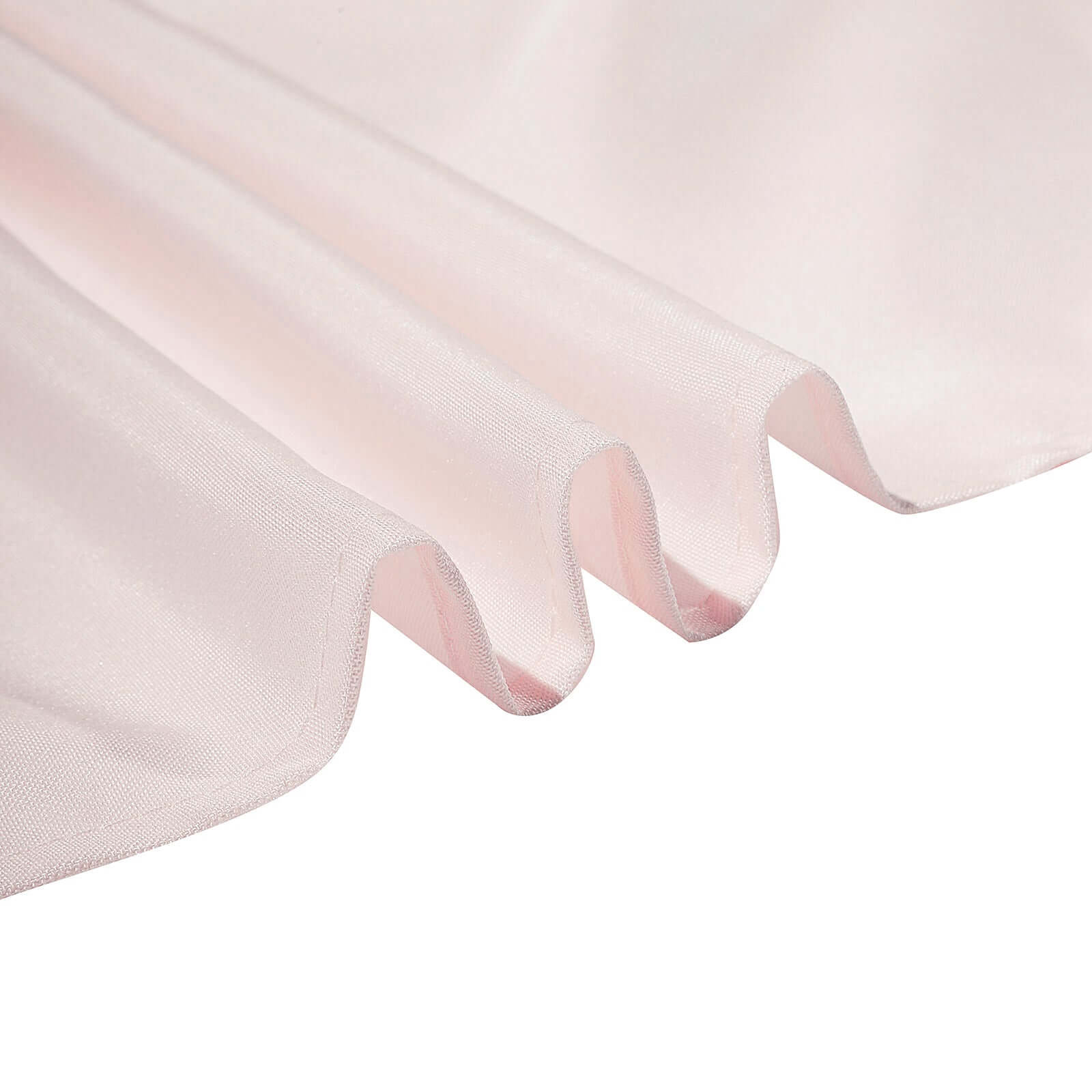 Polyester 54x54 Table Overlay Square Tablecloth Blush - Wrinkle-Resistant & Durable Table Cover