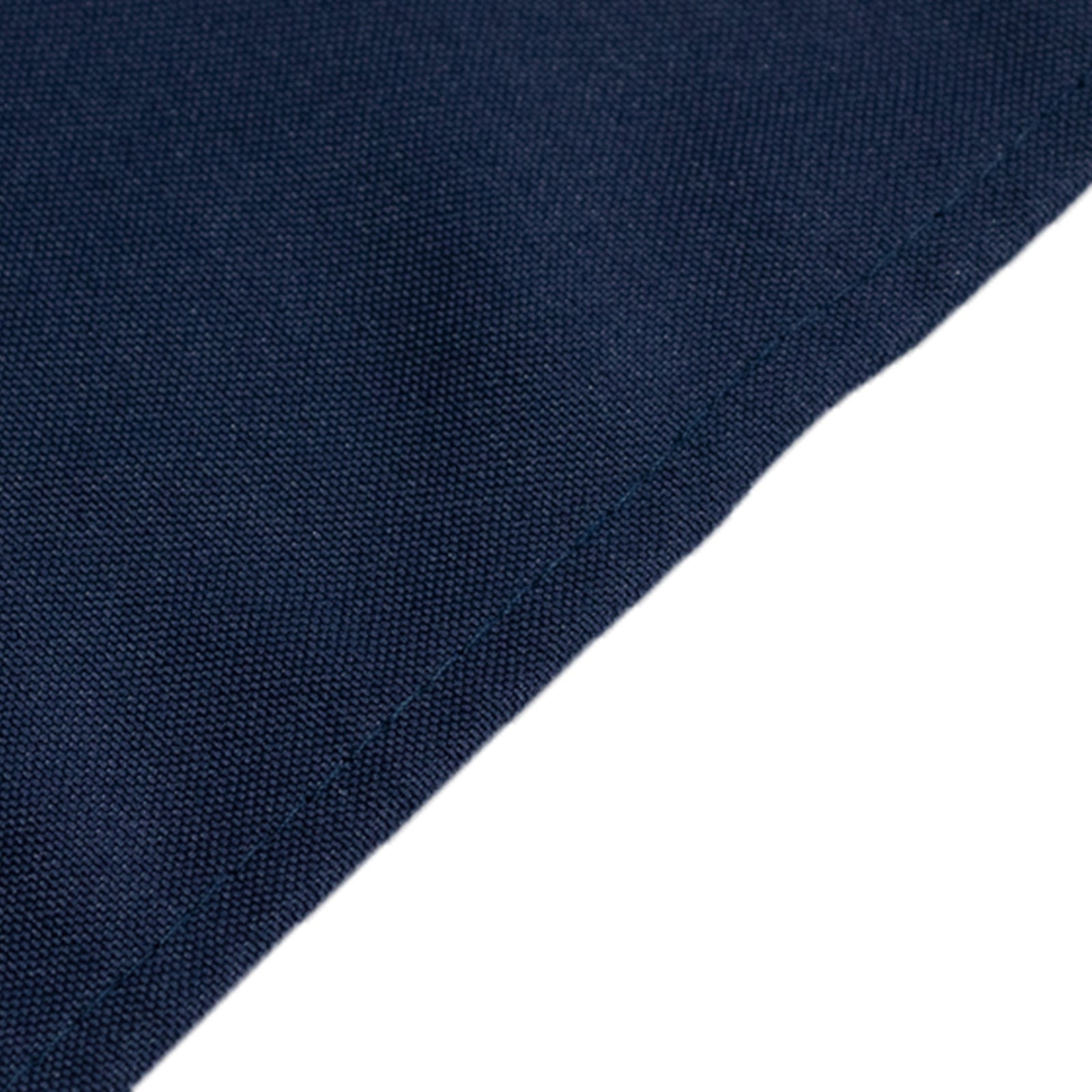 Fire Retardant Premium Polyester 60x126 Rectangular Tablecloth Navy Blue - High-Performance Table Cover