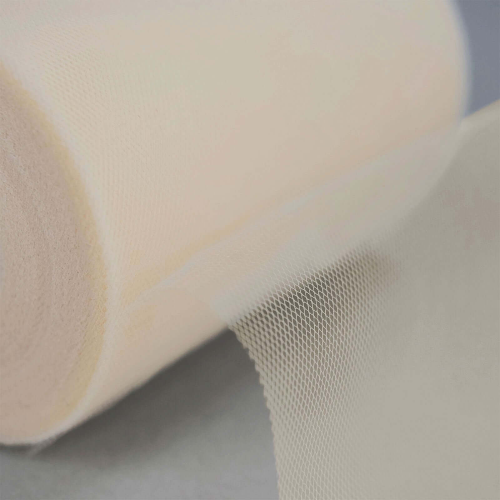 6x100 Yards Beige Tulle Fabric Bolt, Sheer Fabric Spool Roll For Crafts