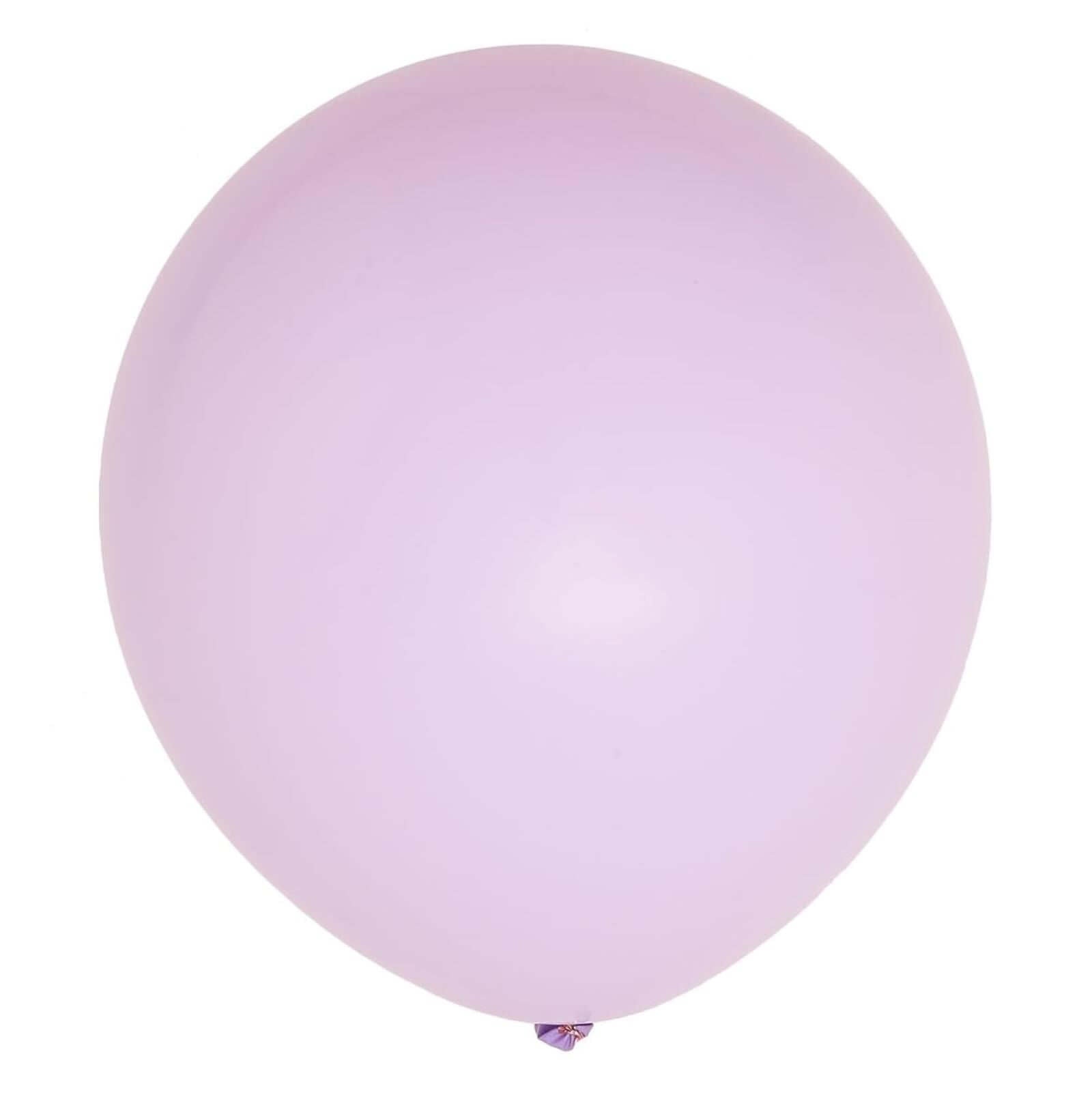 10 Pack 18 Matte Pastel Lavender Lilac Helium or Air Latex Party Balloons