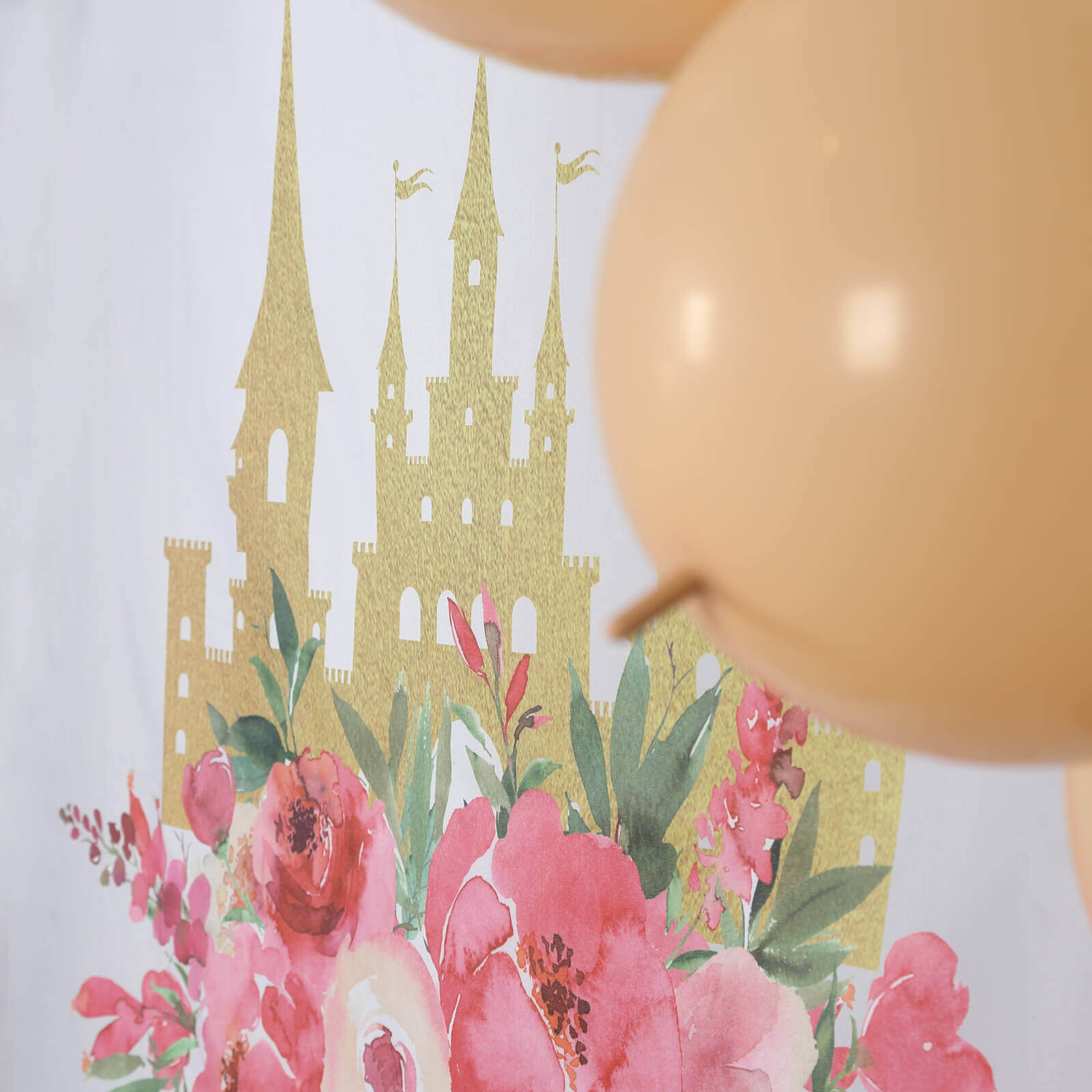 8ftx7ft Fairy Tale Book Vinyl Photography Backdrop, Once Upon a Time Princess Theme Party Photo Shoot Background