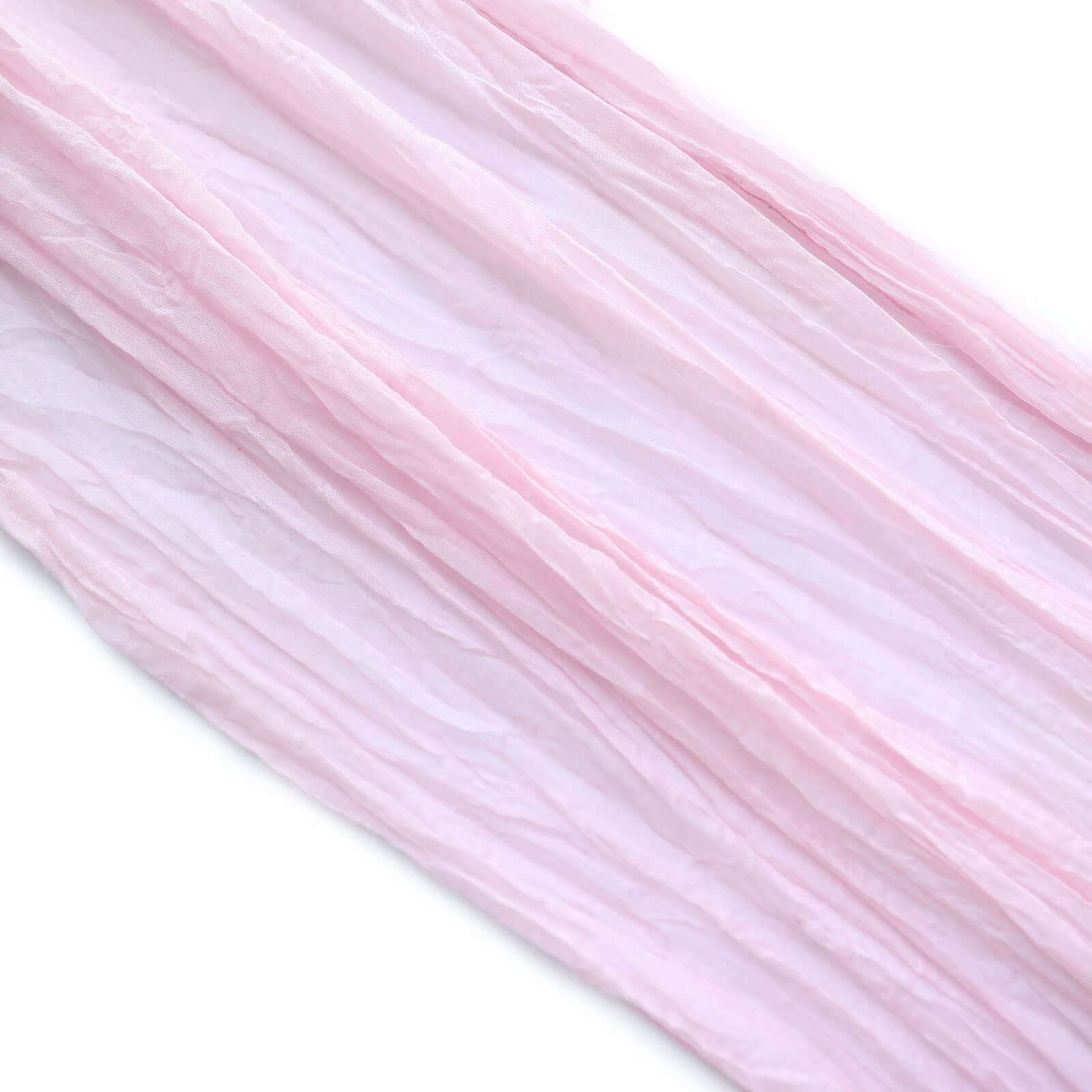 Gauze Cheesecloth 10ft Table Runner Pink - Rustic Boho Style